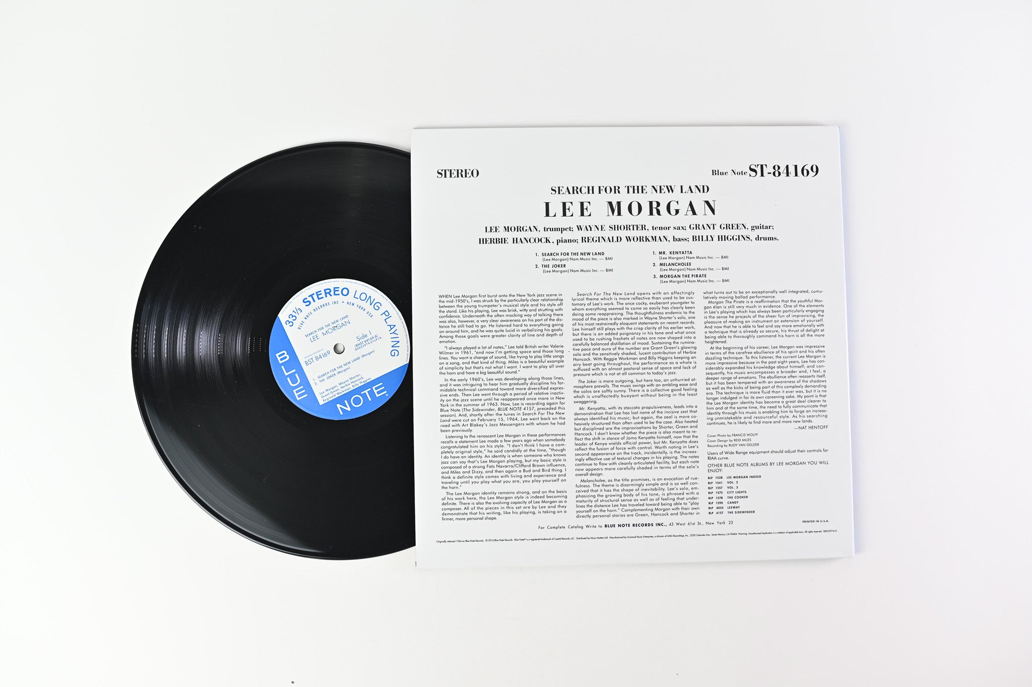 Lee Morgan - Search For The New Land on Blue Note Music Matters Ltd Reissue