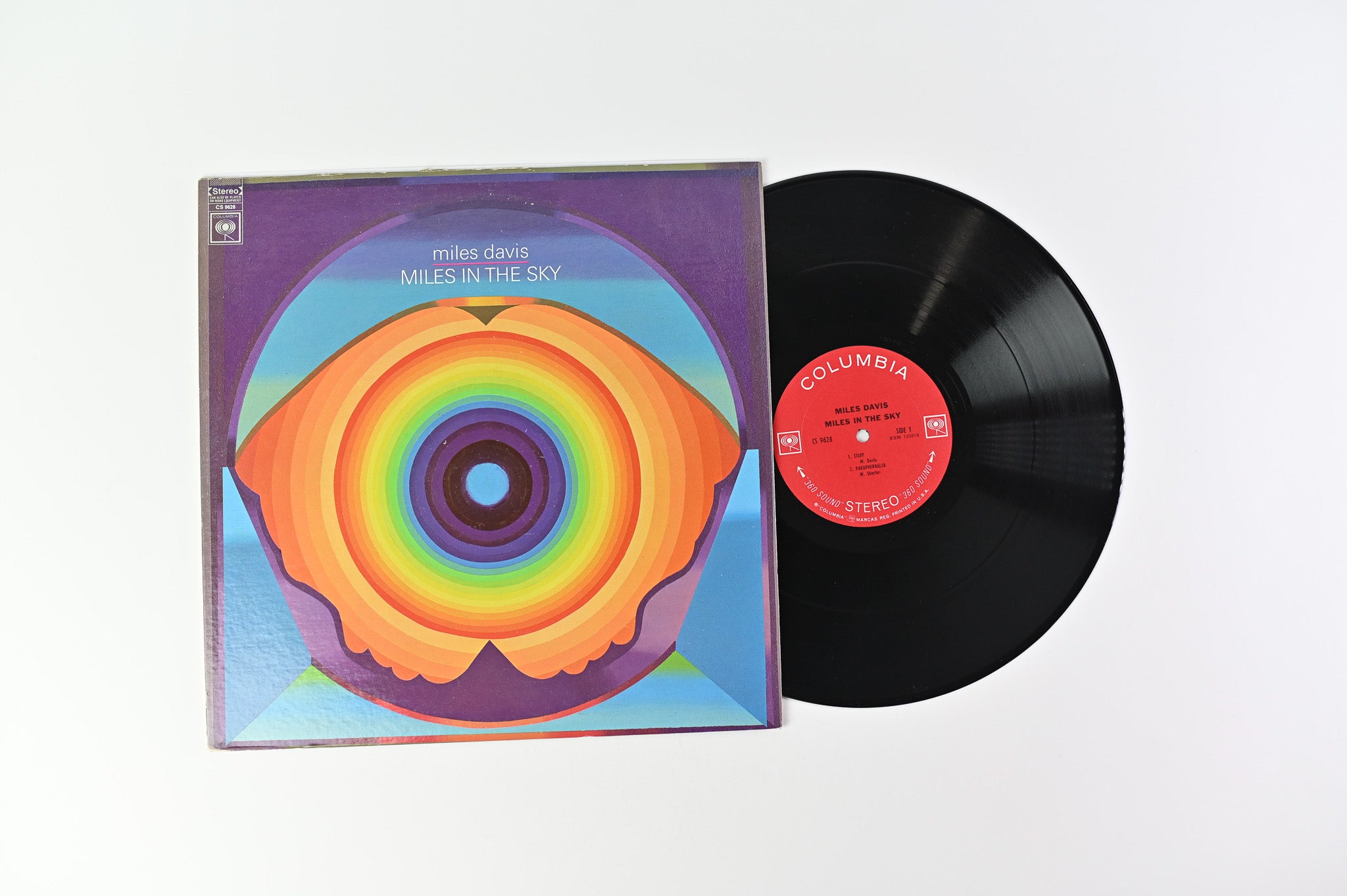 Miles Davis - Miles In The Sky on Columbia 2 Eye 360 Sound Stereo
