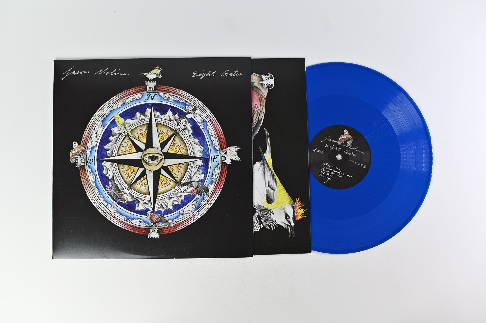 Jason Molina - Eight Gates on Secretly Canadian Blue Opaque Vinyl