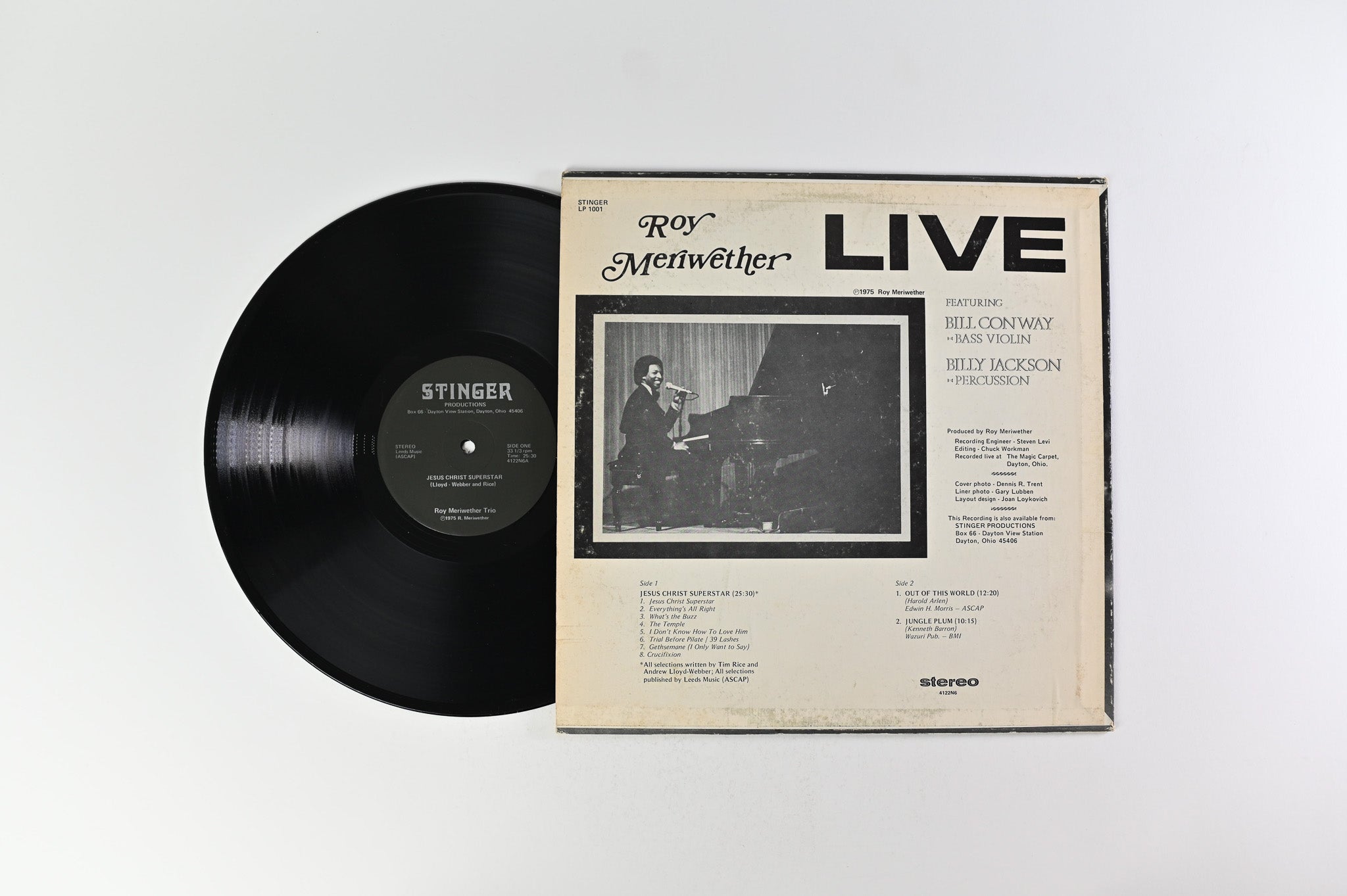 The Roy Meriwether Trio - Live on Stinger Productions