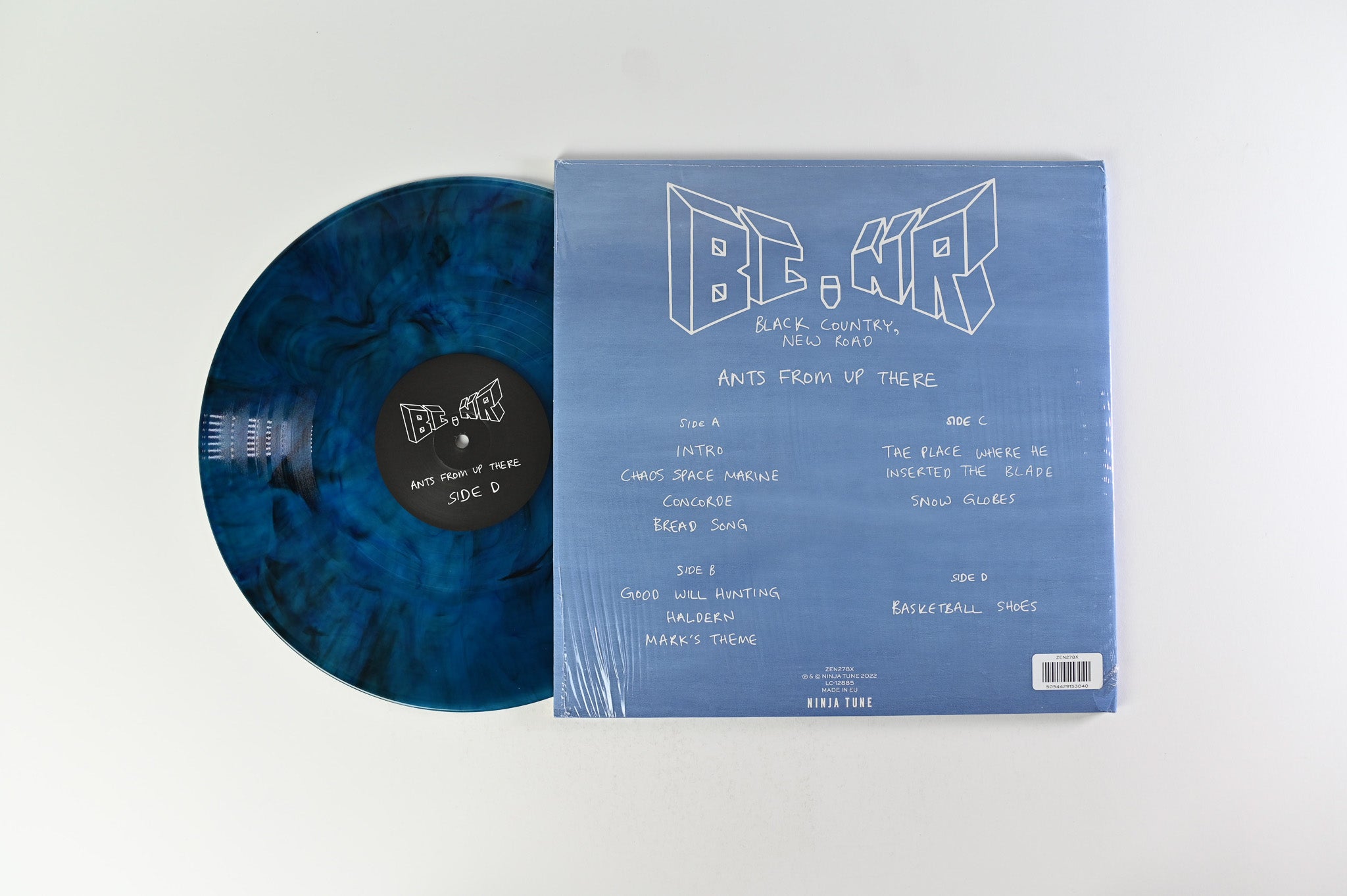 Black Country, New Road - Ants From Up There on Ninja Tune Blue Marbled Vinyl