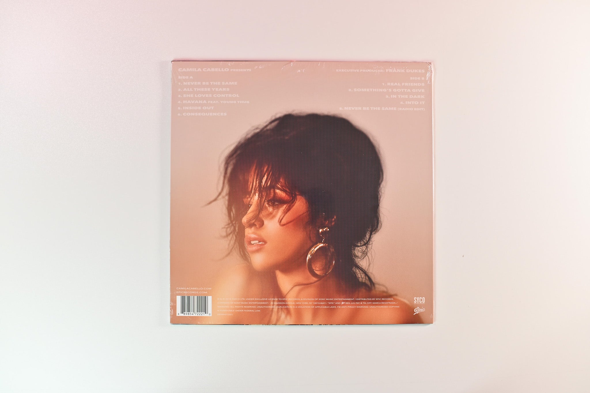 Camila Cabello - Camila on Epic / Syco Entertainment - Sealed Red Vinyl