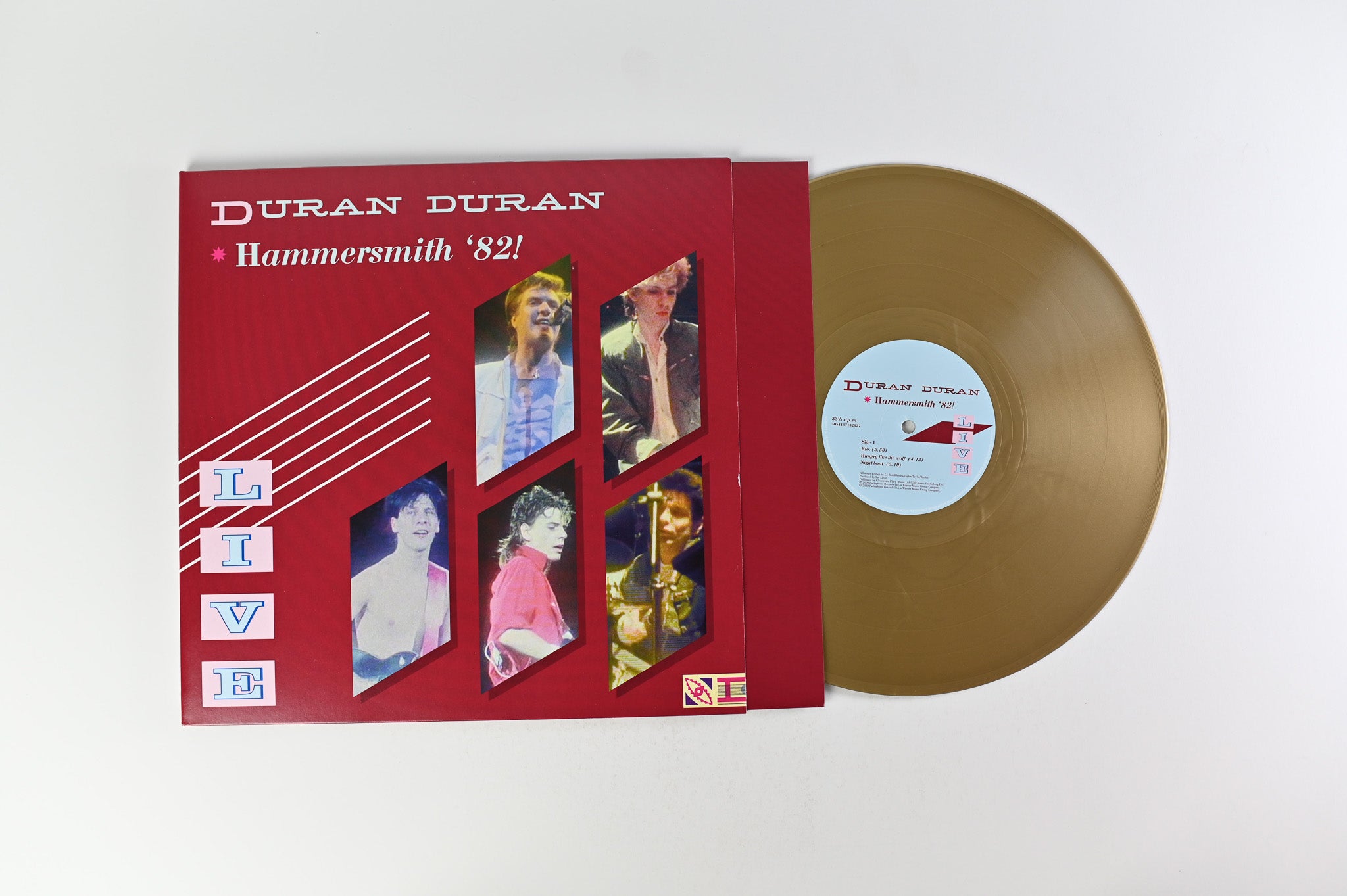 Duran Duran - Hammersmith '82! on Parlophone RSD Reissue on Gold Vinyl