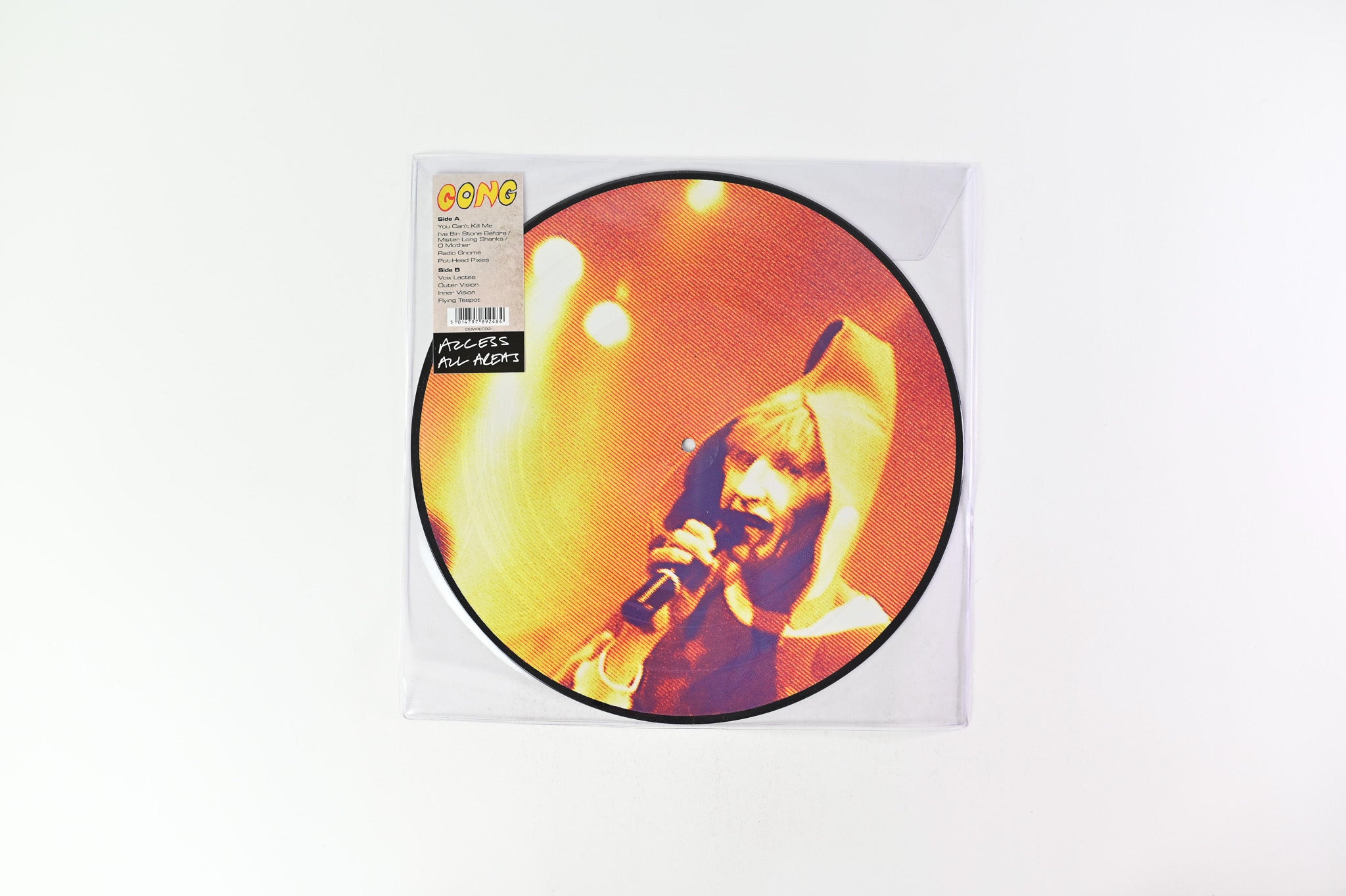 Gong - Access All Areas on Demon Records Picture Disc Reissue