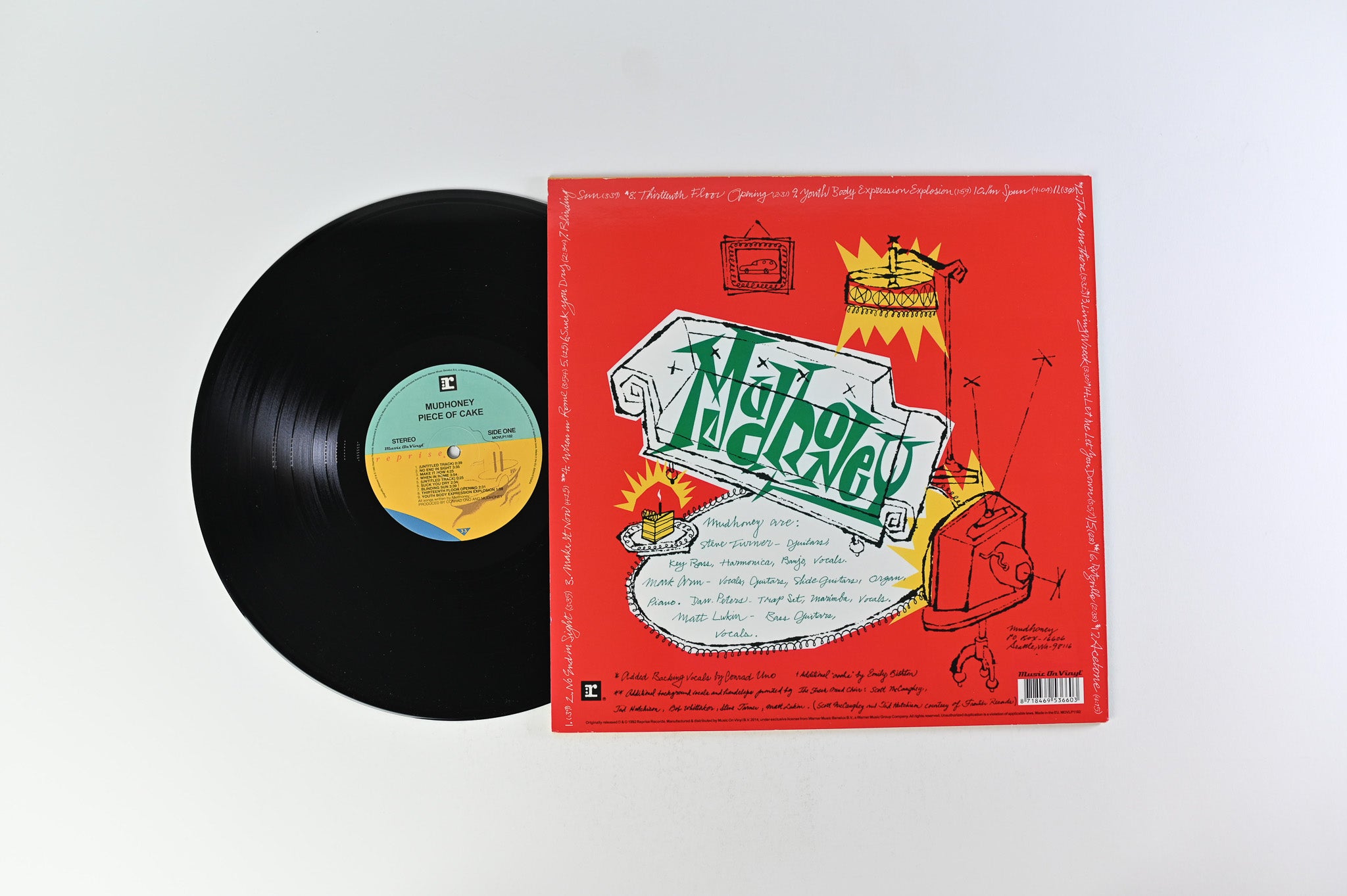 Mudhoney - Piece Of Cake Reissue on Music On Vinyl