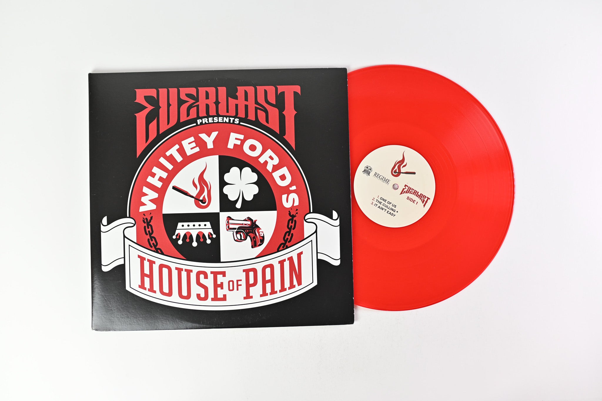 Everlast - Whitey Ford's House Of Pain on Martyr Inc Records Red Transparent Vinyl