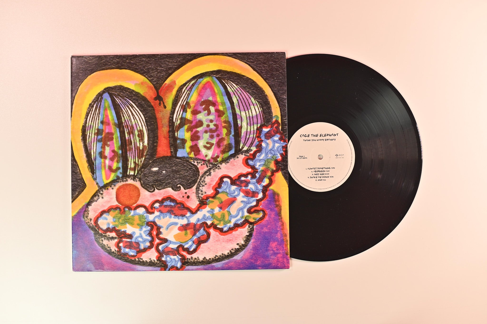 Cage The Elephant - Thank You Happy Birthday on Jive