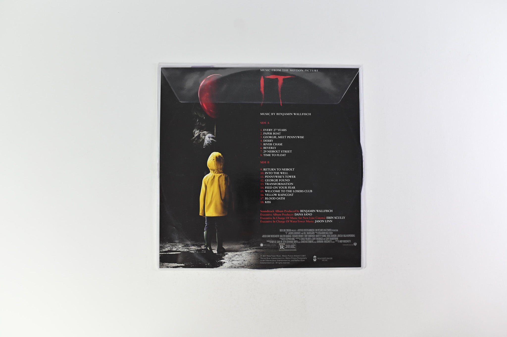 Benjamin Wallfisch - IT (Music From The Motion Picture) on WaterTower Music Picture Disc