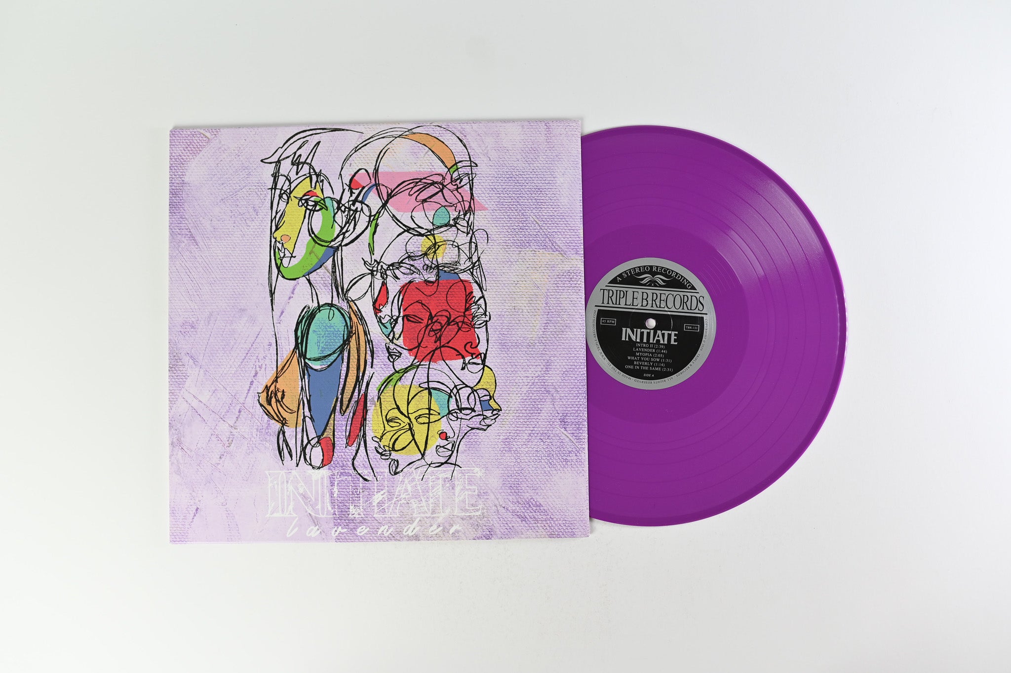Initiate - Lavender on Triple-B Records Purple Vinyl