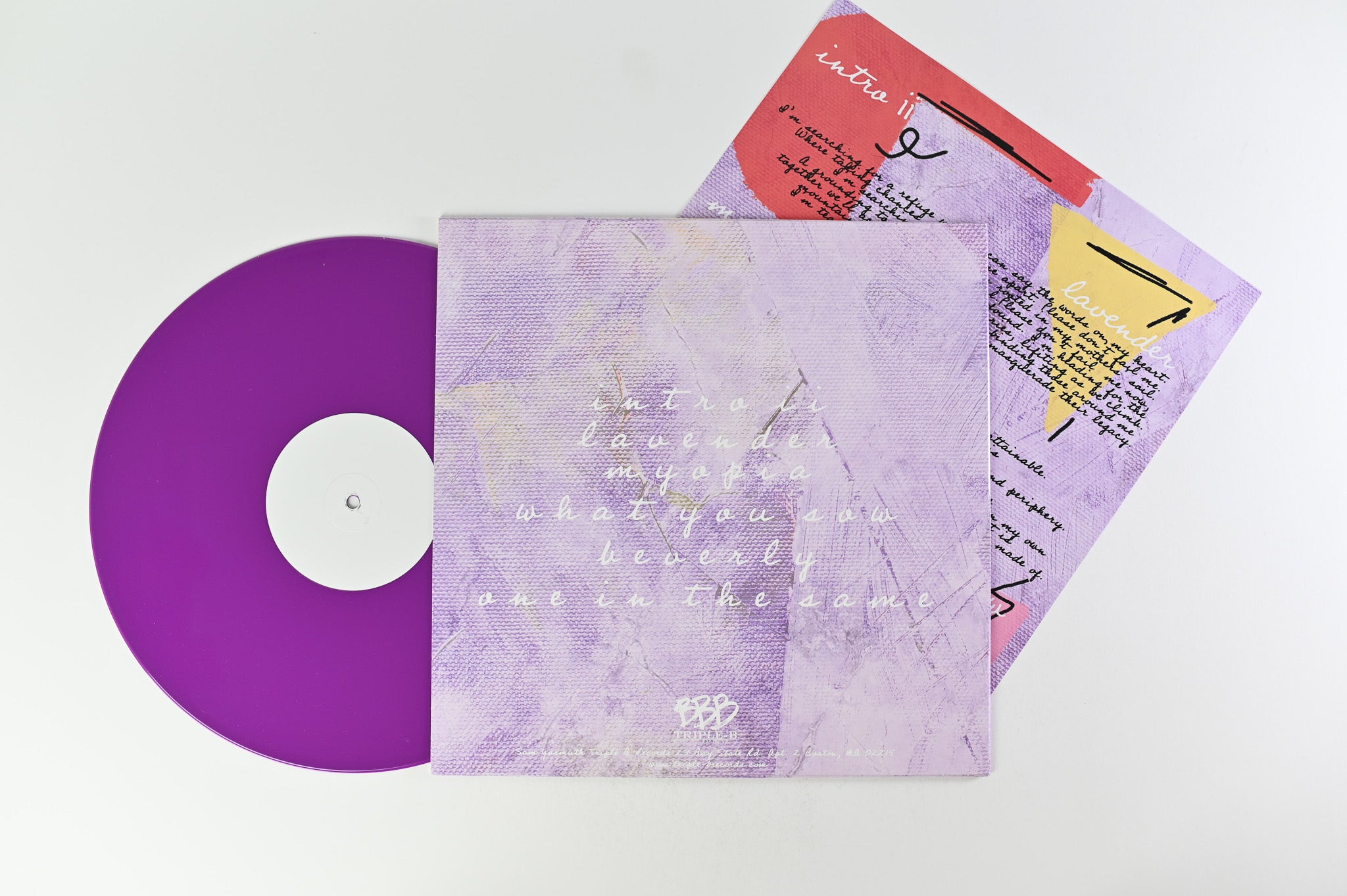 Initiate - Lavender on Triple-B Records Purple Vinyl
