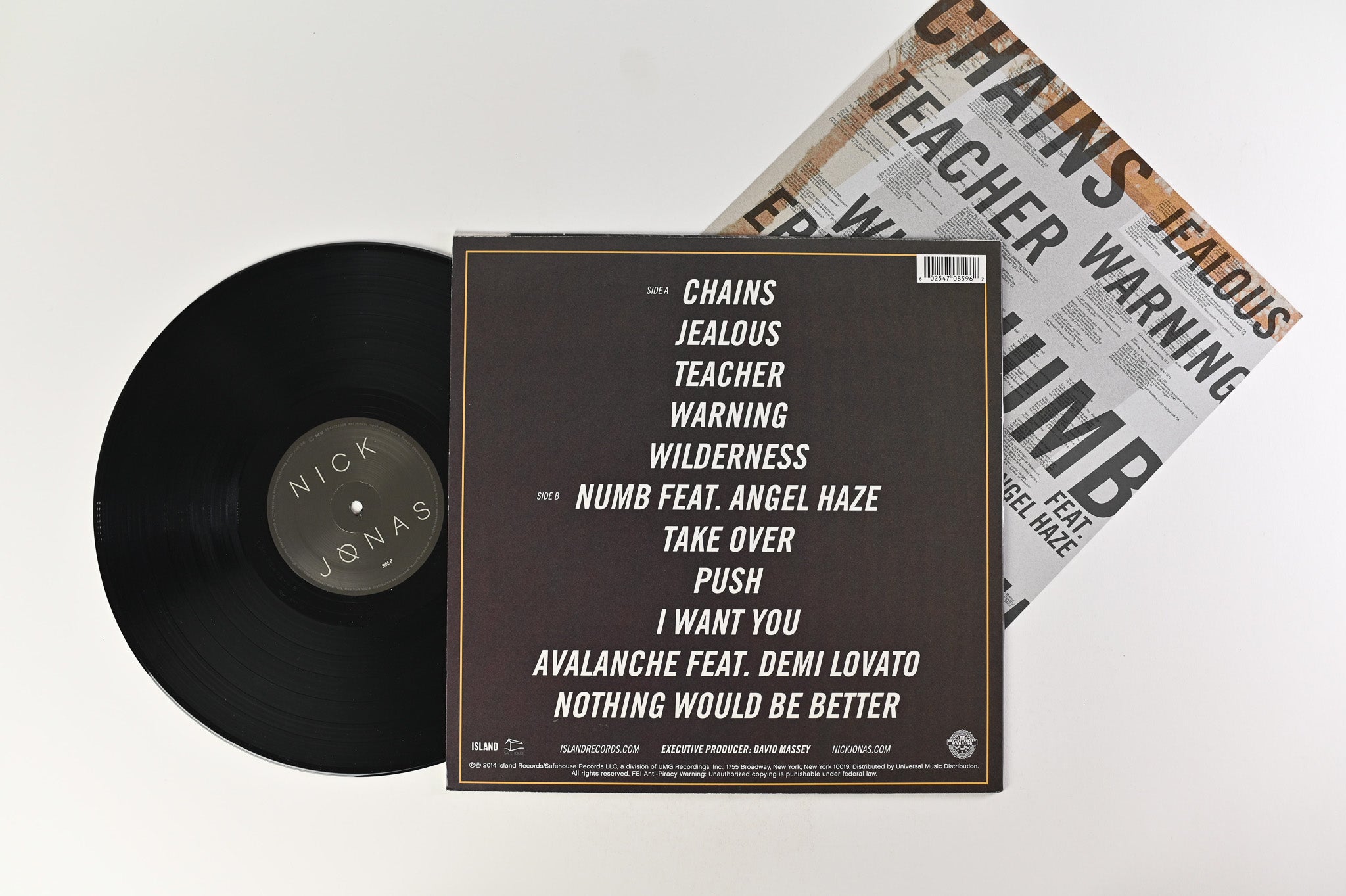 Nicholas Jonas - Nick Jonas on Island/Safehouse Records