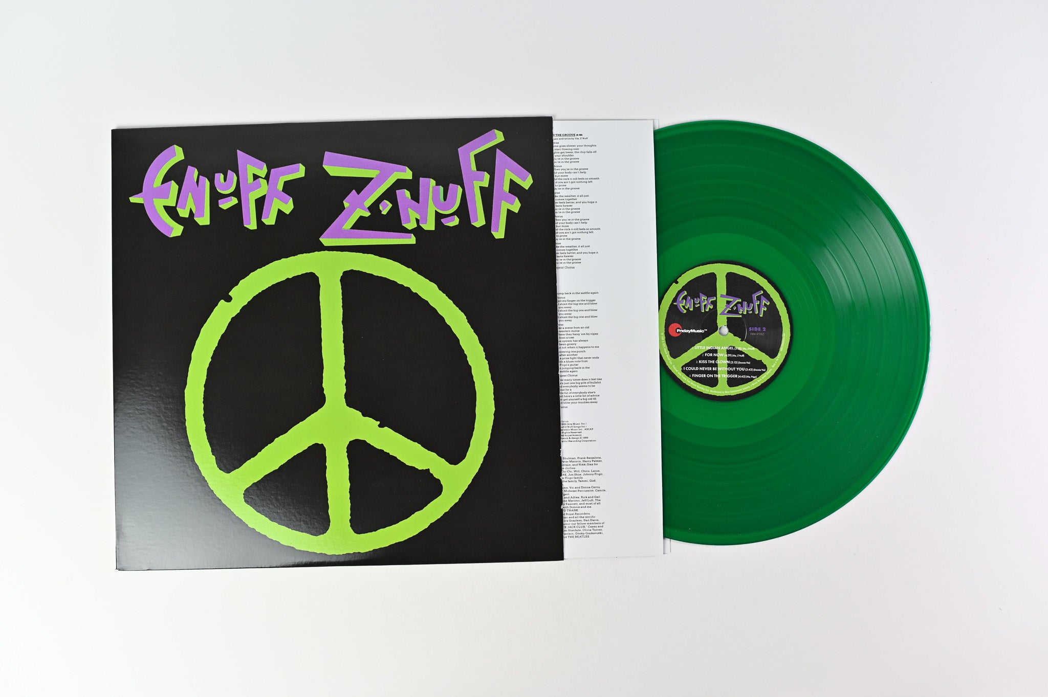 Enuff Z'nuff - Enuff Z'nuff on Friday Music Green Vinyl