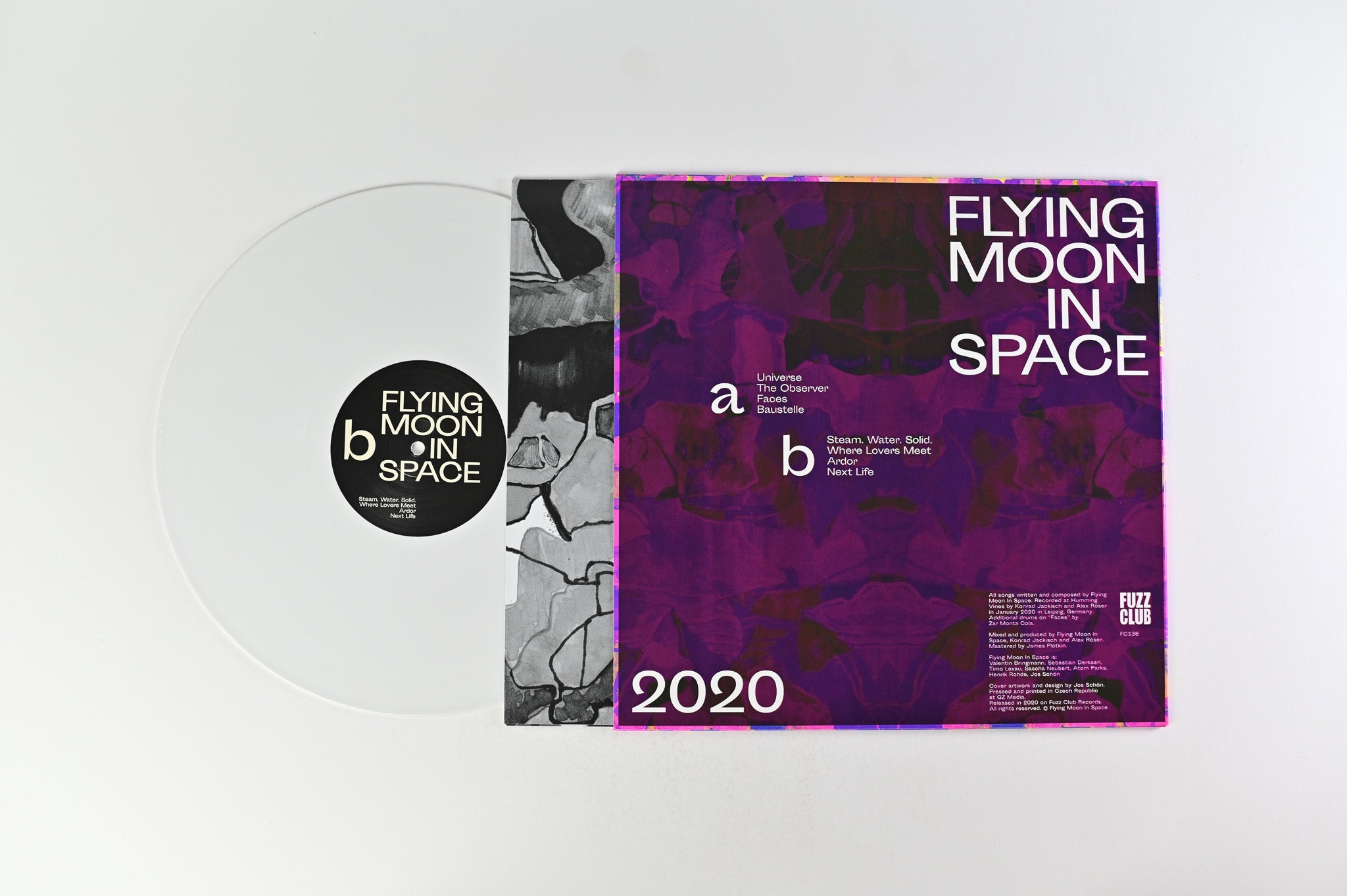 Flying Moon In Space - Flying Moon In Space on Fuzz Club Records White Vinyl
