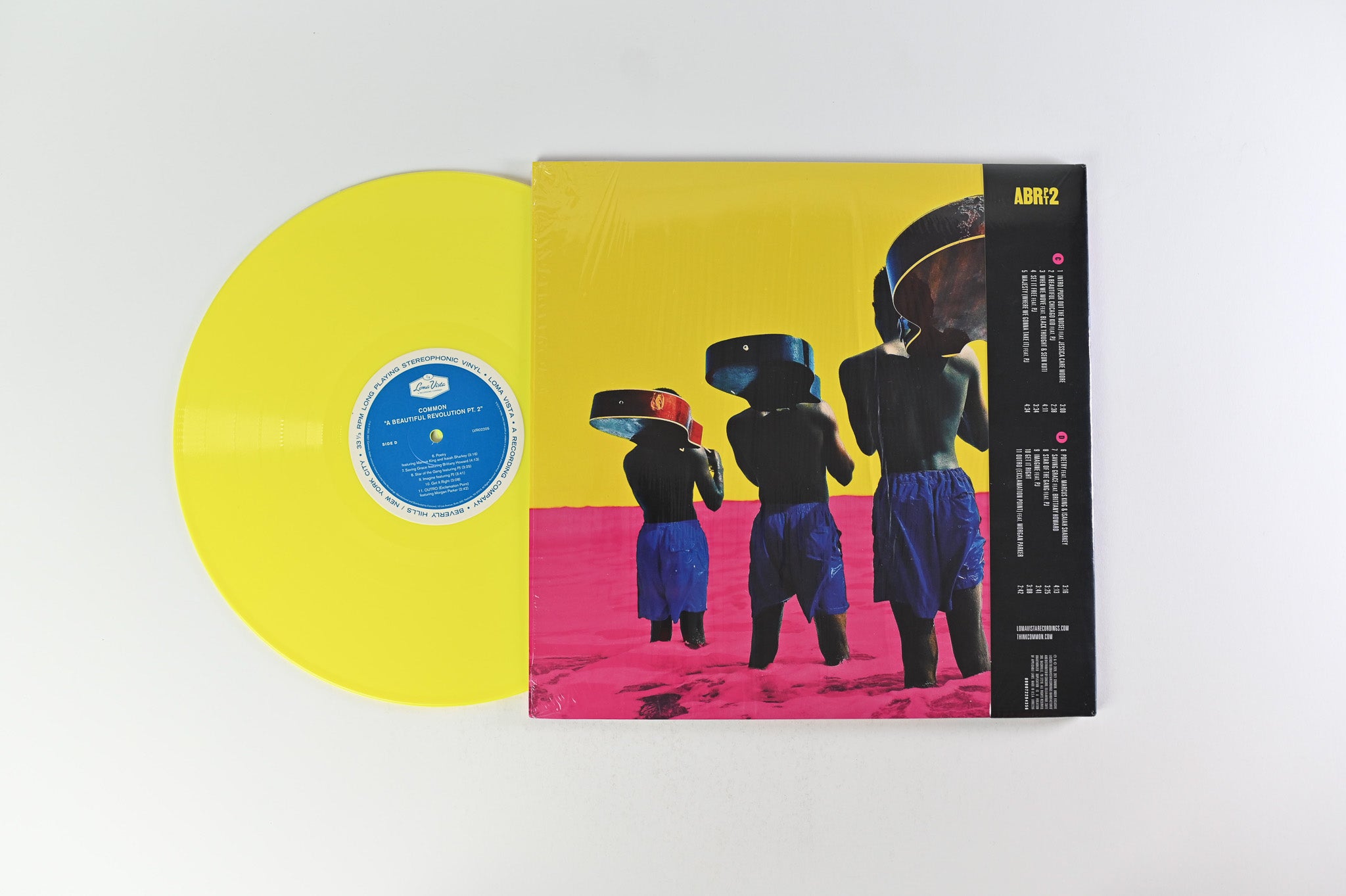 Common - A Beautiful Revolution Pt. 1 & 2 on Loma Vista/Vinyl Me, Please Blue & Yellow Vinyl