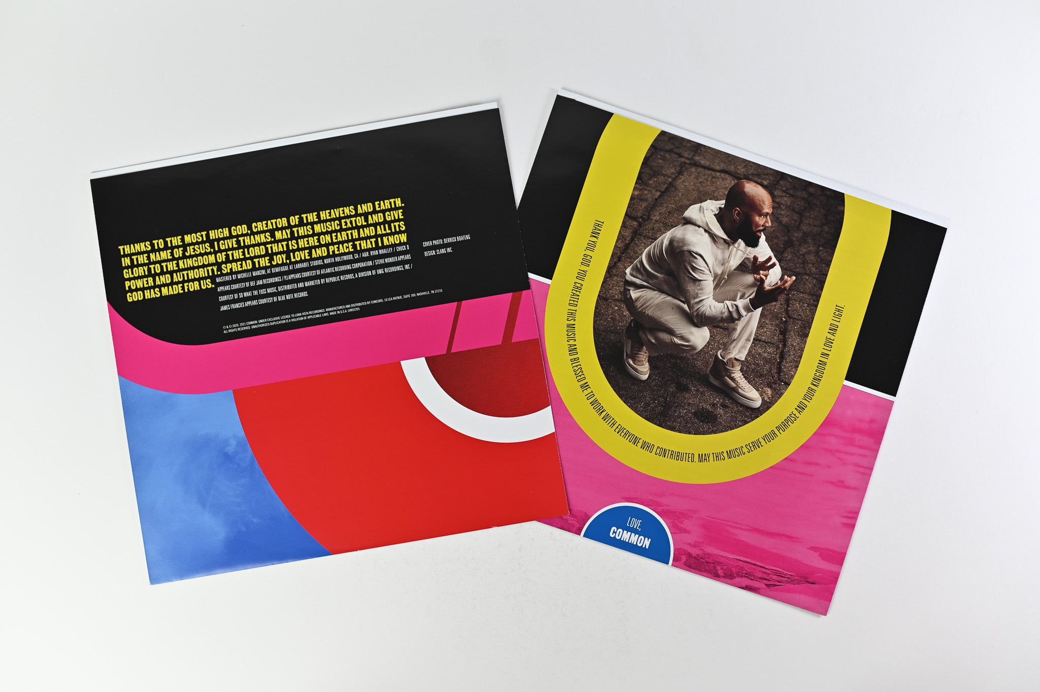 Common - A Beautiful Revolution Pt. 1 & 2 on Loma Vista/Vinyl Me, Please Blue & Yellow Vinyl