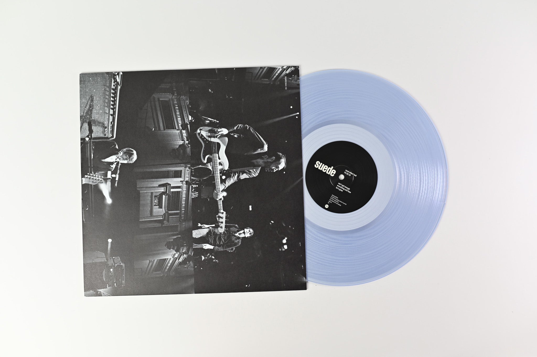 Suede - Royal Albert Hall. 24 March 2010 on Demon Records Clear Vinyl