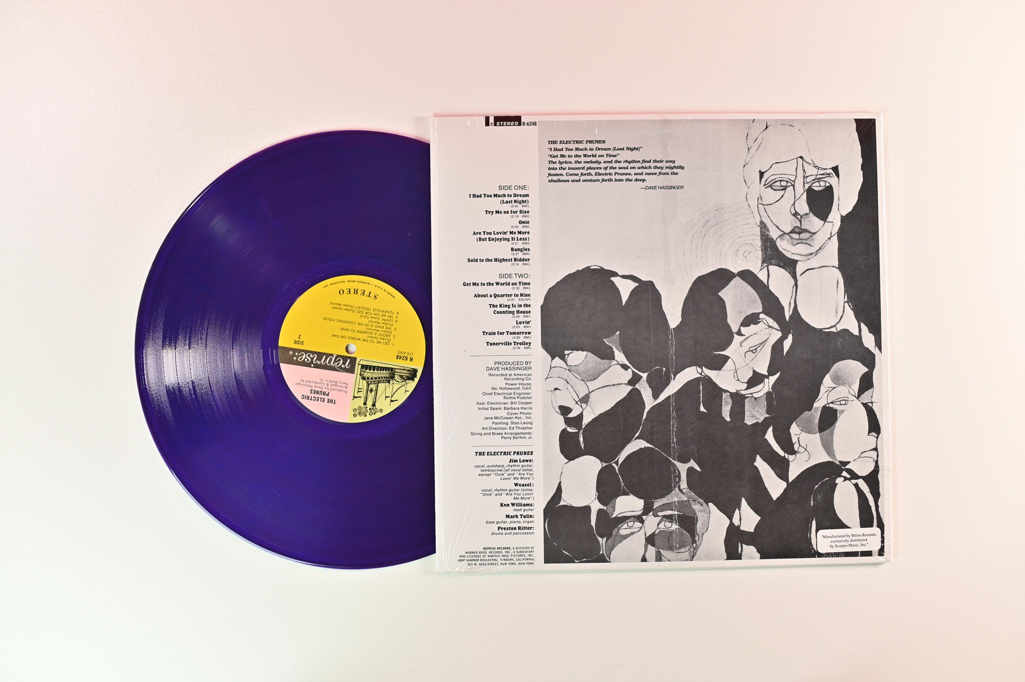 The Electric Prunes - The Electric Prunes on Reprise Records - Purple Vinyl