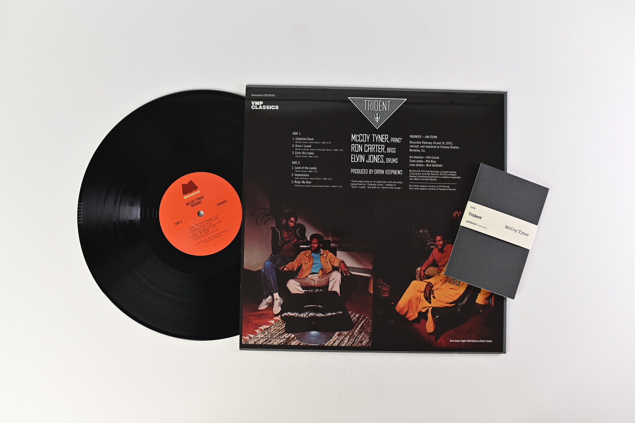 McCoy Tyner - Trident Reissue on Milestone/Vinyl Me, Please