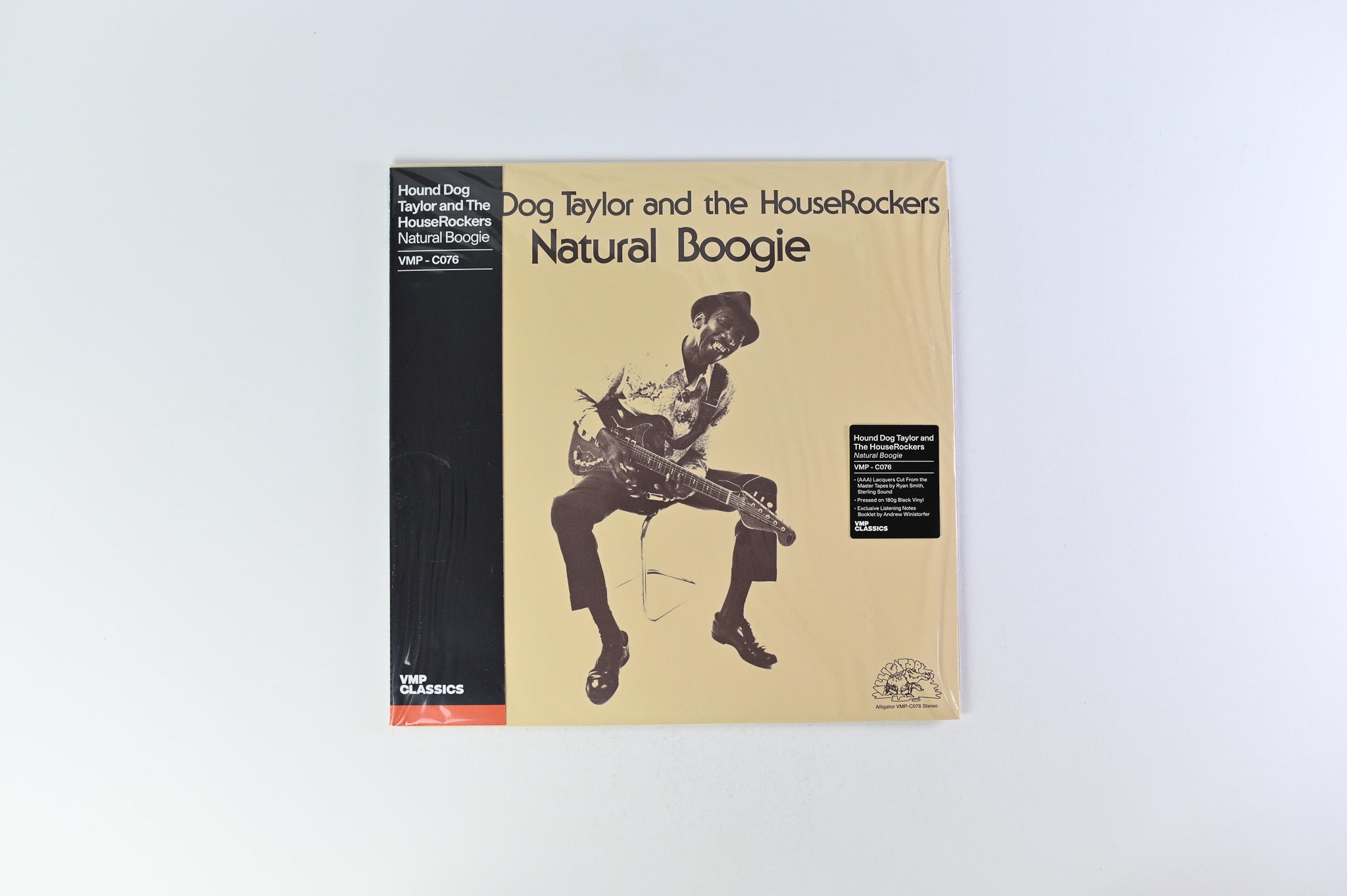 Hound Dog Taylor & The House Rockers - Natural Boogie Reissue on Alligator/Vinyl Me, Please