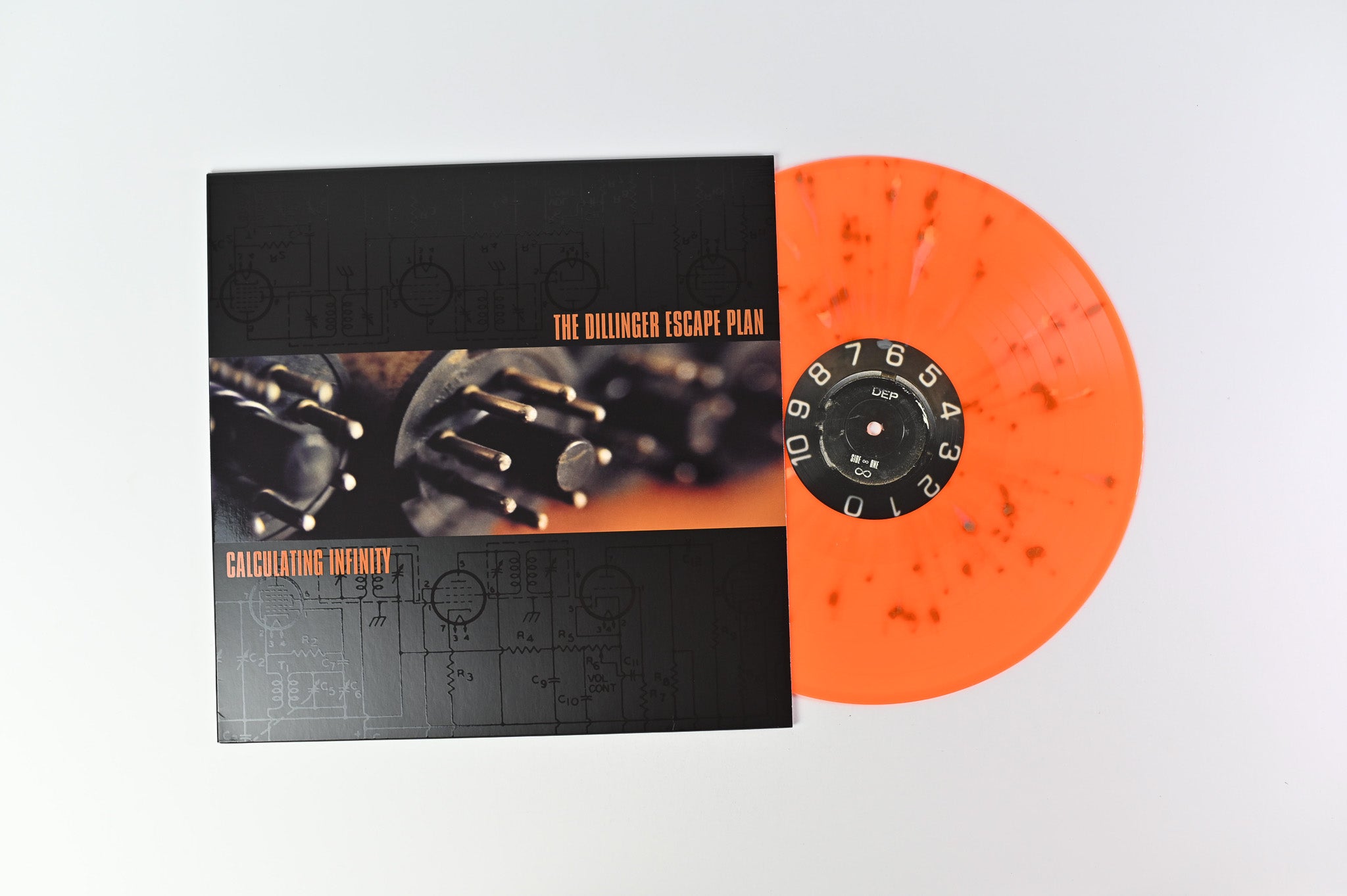 The Dillinger Escape Plan - Calculating Infinity on Relapse Orange Neon with Splatter VInyl