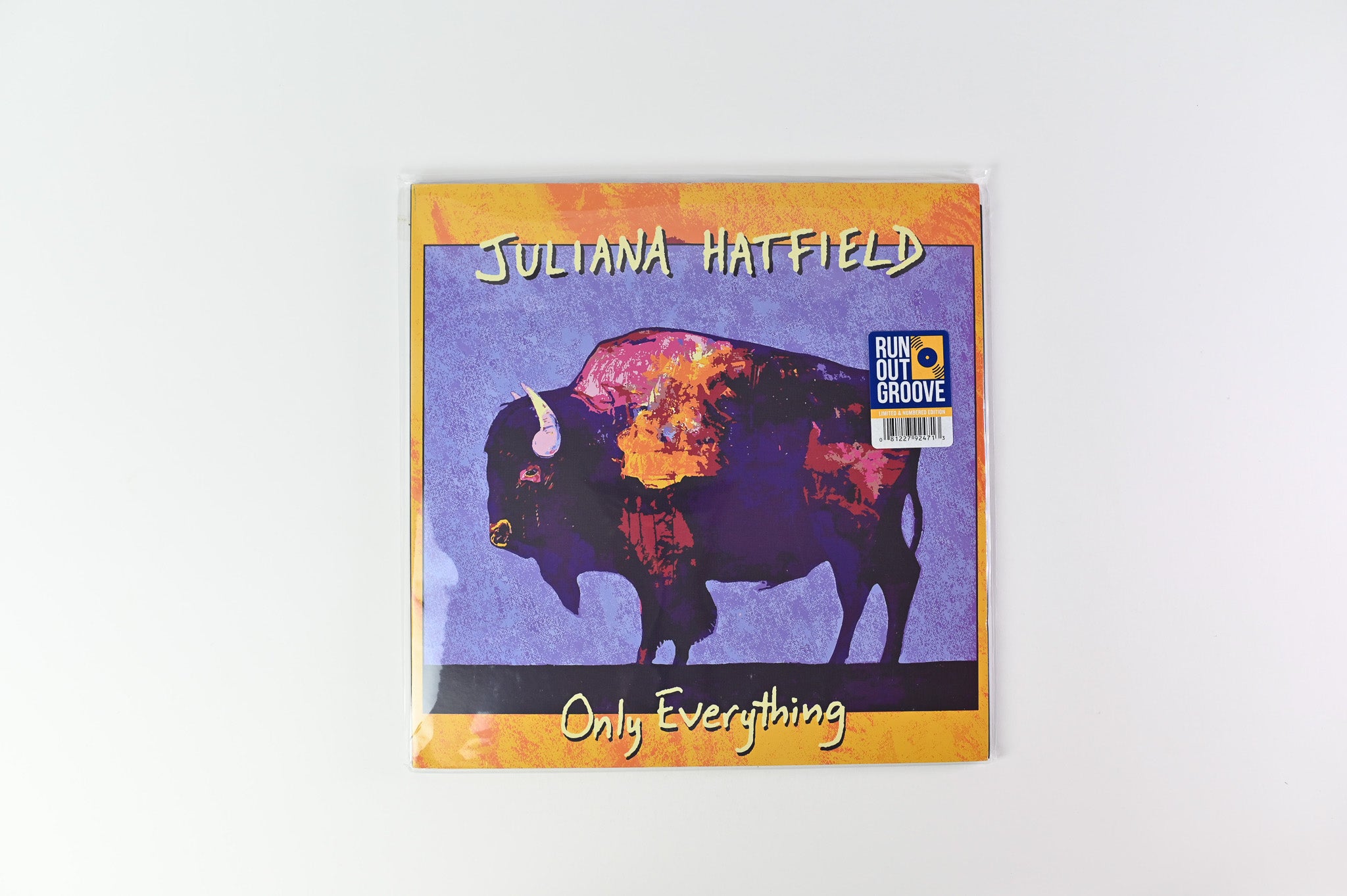 Juliana Hatfield - Only Everything on Run Out Groove Orange & Blue Viny