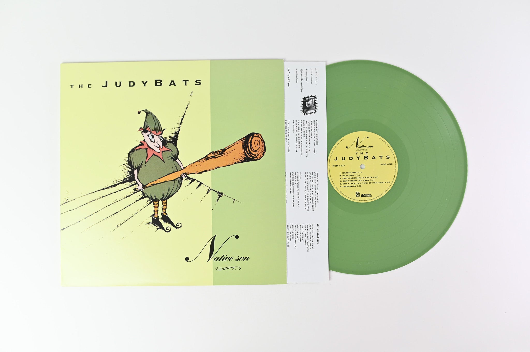 Judybats - Native Son on Real Gone Music Olive Green Vinyl