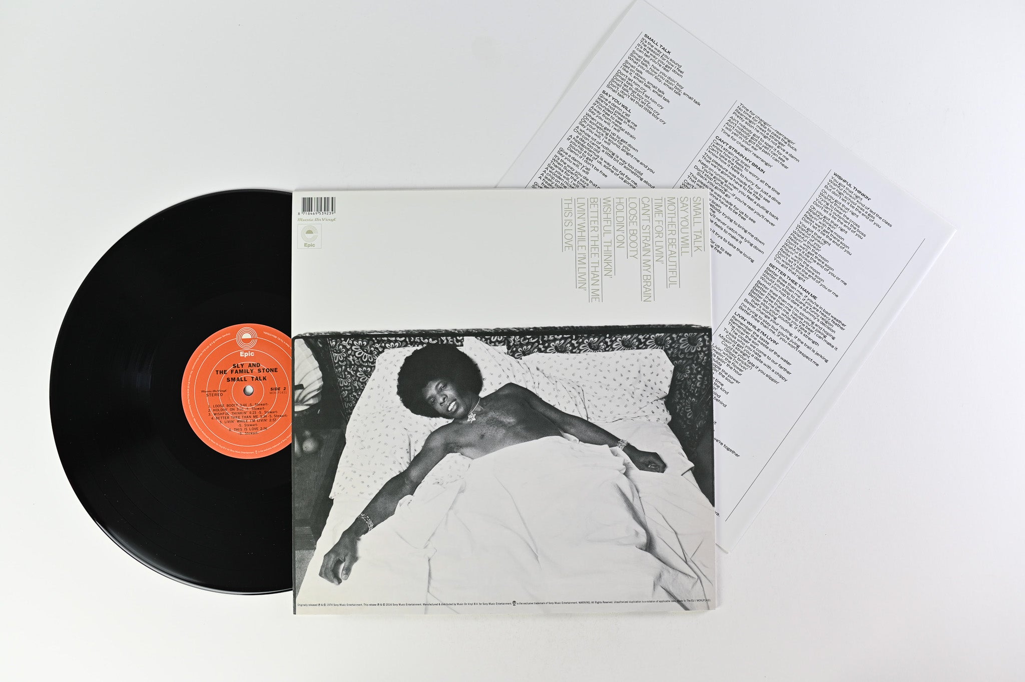 Sly & The Family Stone - Small Talk on Music On Vinyl Reissue
