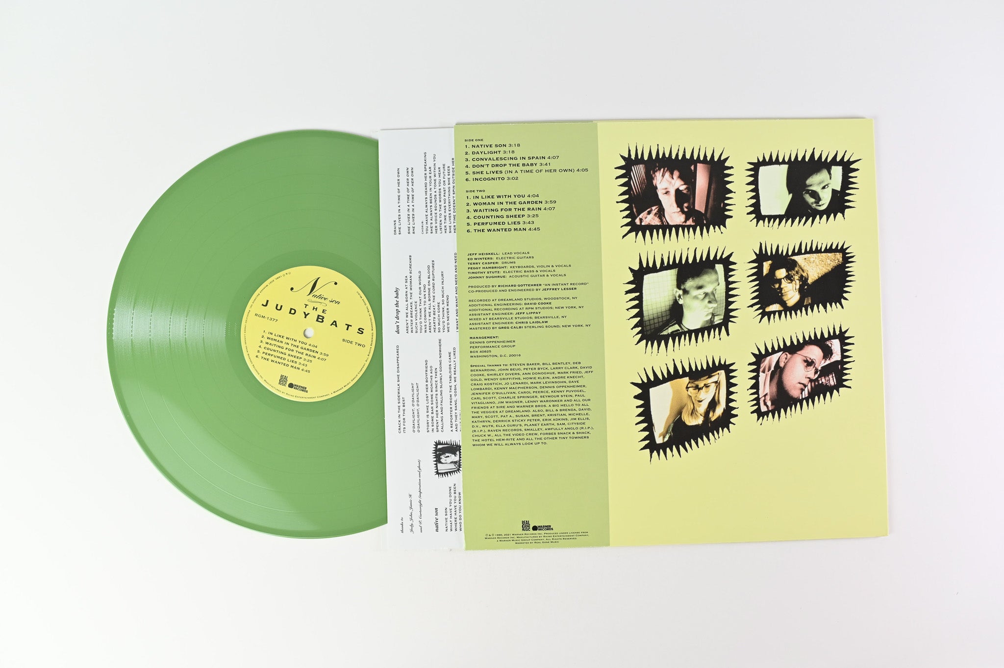 Judybats - Native Son on Real Gone Music Olive Green Vinyl