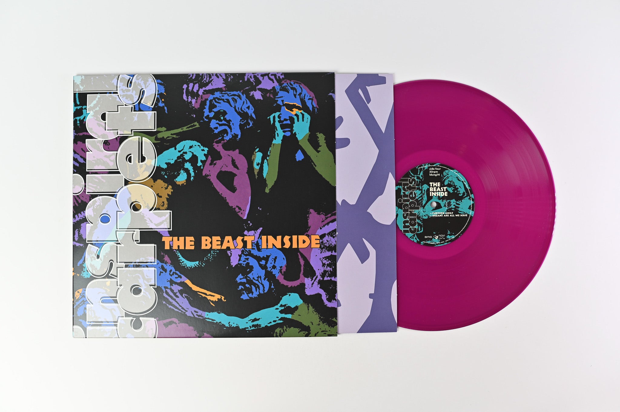 Inspiral Carpets - The Beast Inside on Mute Purple Translucent Vinyl