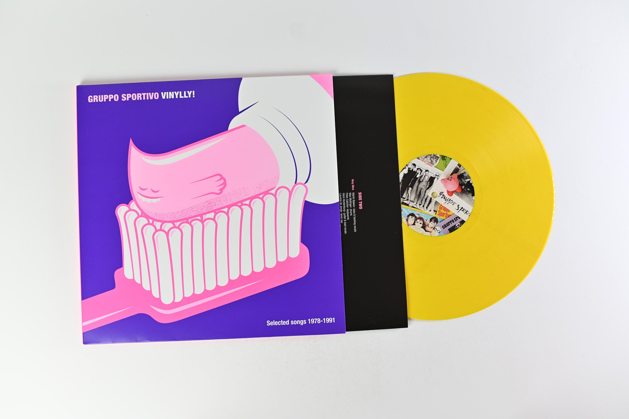 Gruppo Sportivo - Vinylly! on Music on Vinyl Numbered Yellow Vinyl