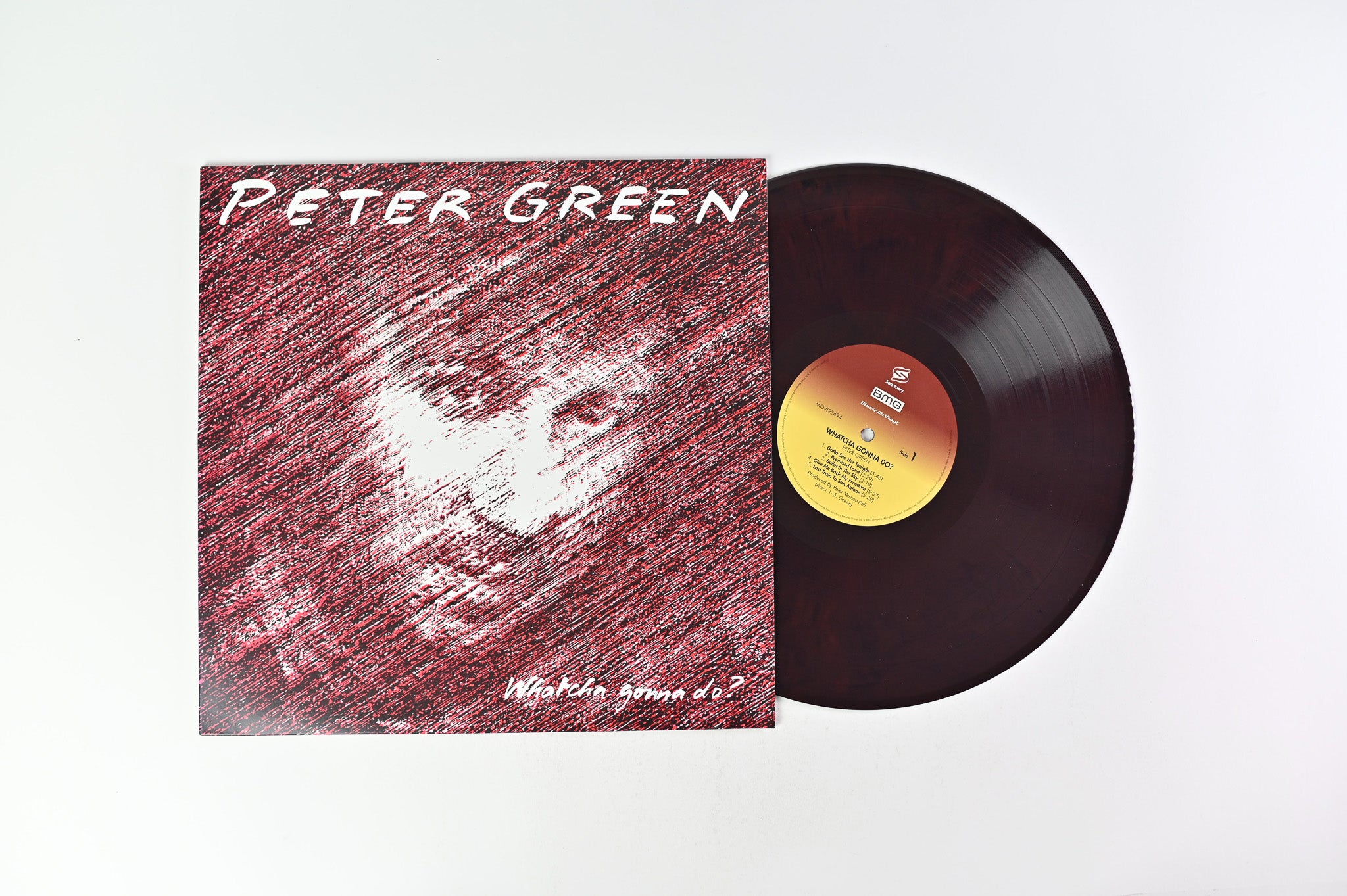 Peter Green - Whatcha Gonna Do? on Music On Vinyl Purple & Red Mixed Vinyl Reissue