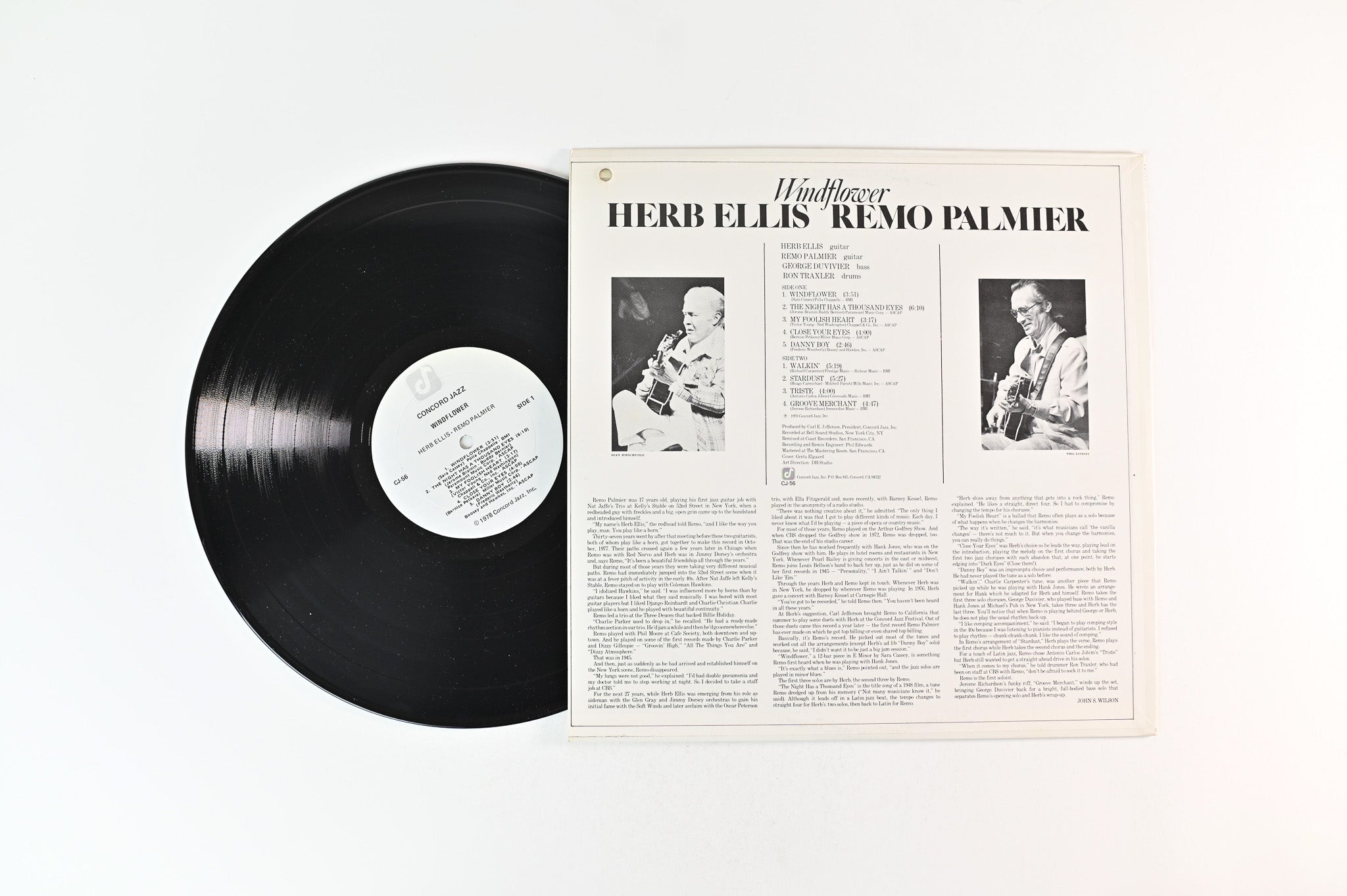 Herb Ellis & Remo Palmier - Windflower on Concord Jazz