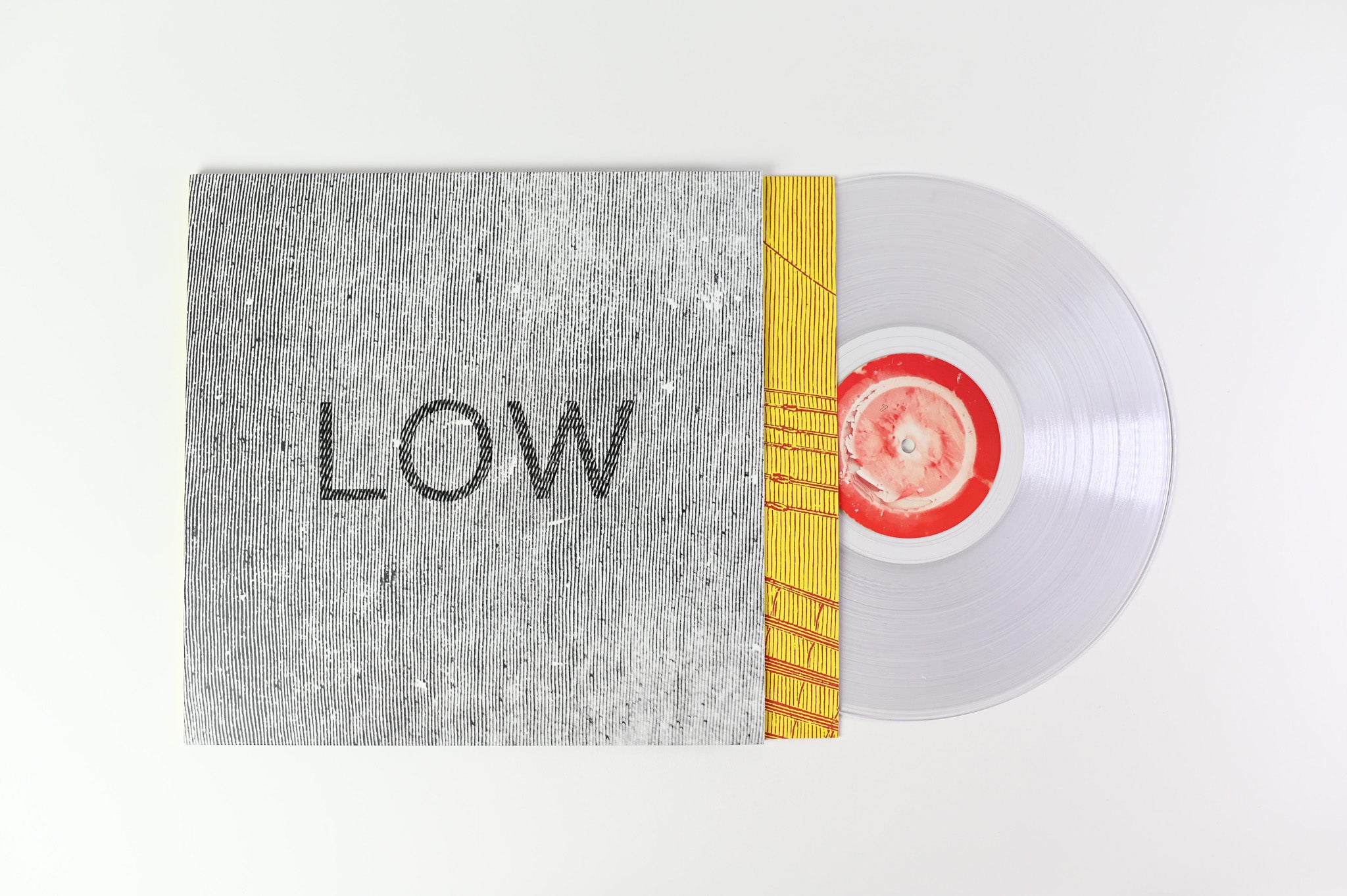 Low - Hey What on Sub Pop Crystal Clear Vinyl