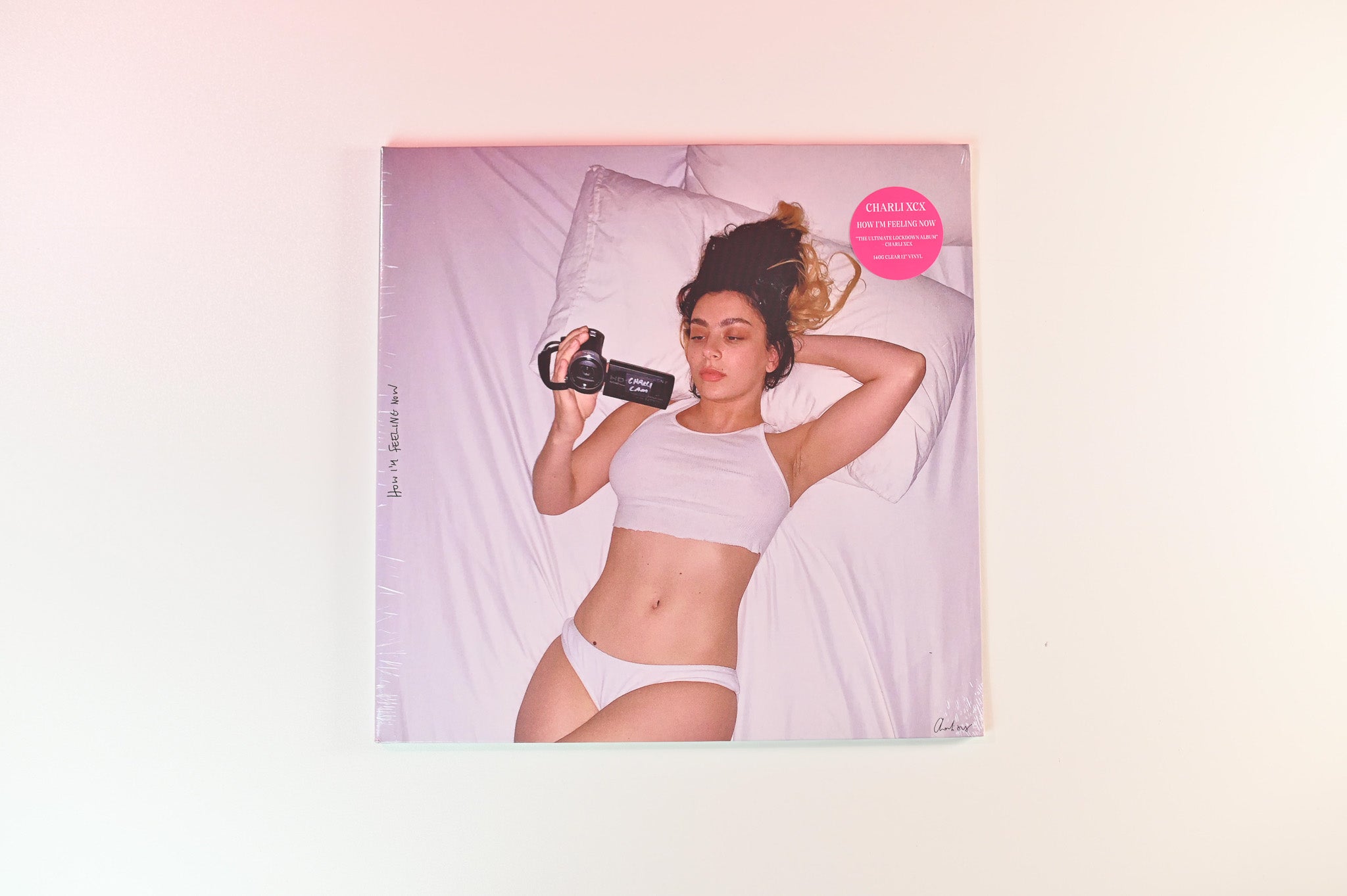 Charli XCX - How I’m Feeling Now on Asylum Records - Clear Vinyl Sealed