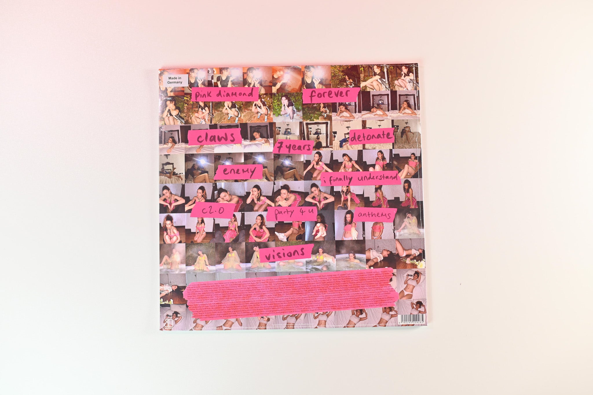 Charli XCX - How I’m Feeling Now on Asylum Records - Clear Vinyl Sealed