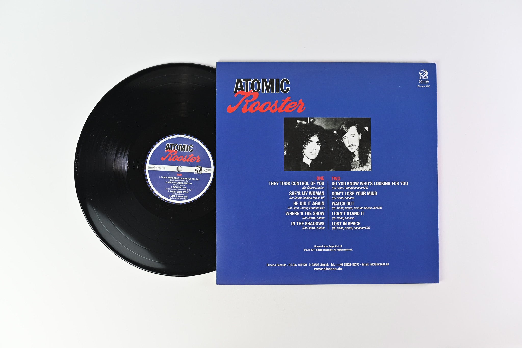 Atomic Rooster - Atomic Rooster on Sireena Records