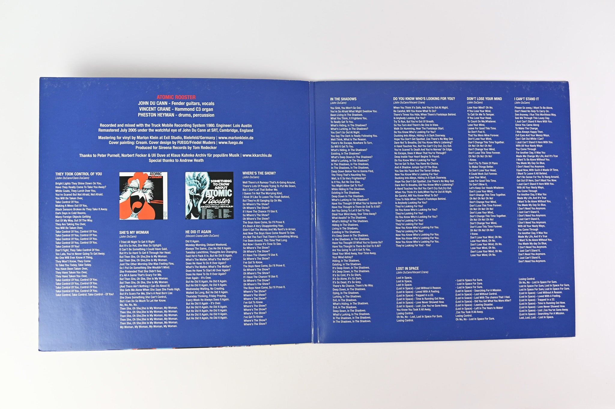 Atomic Rooster - Atomic Rooster on Sireena Records