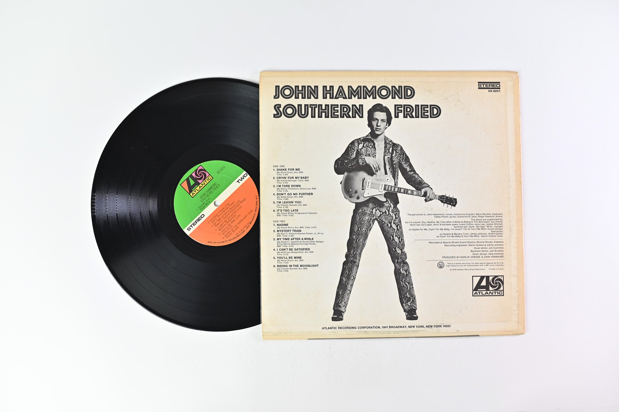 John Paul Hammond - Southern Fried on Atlantic