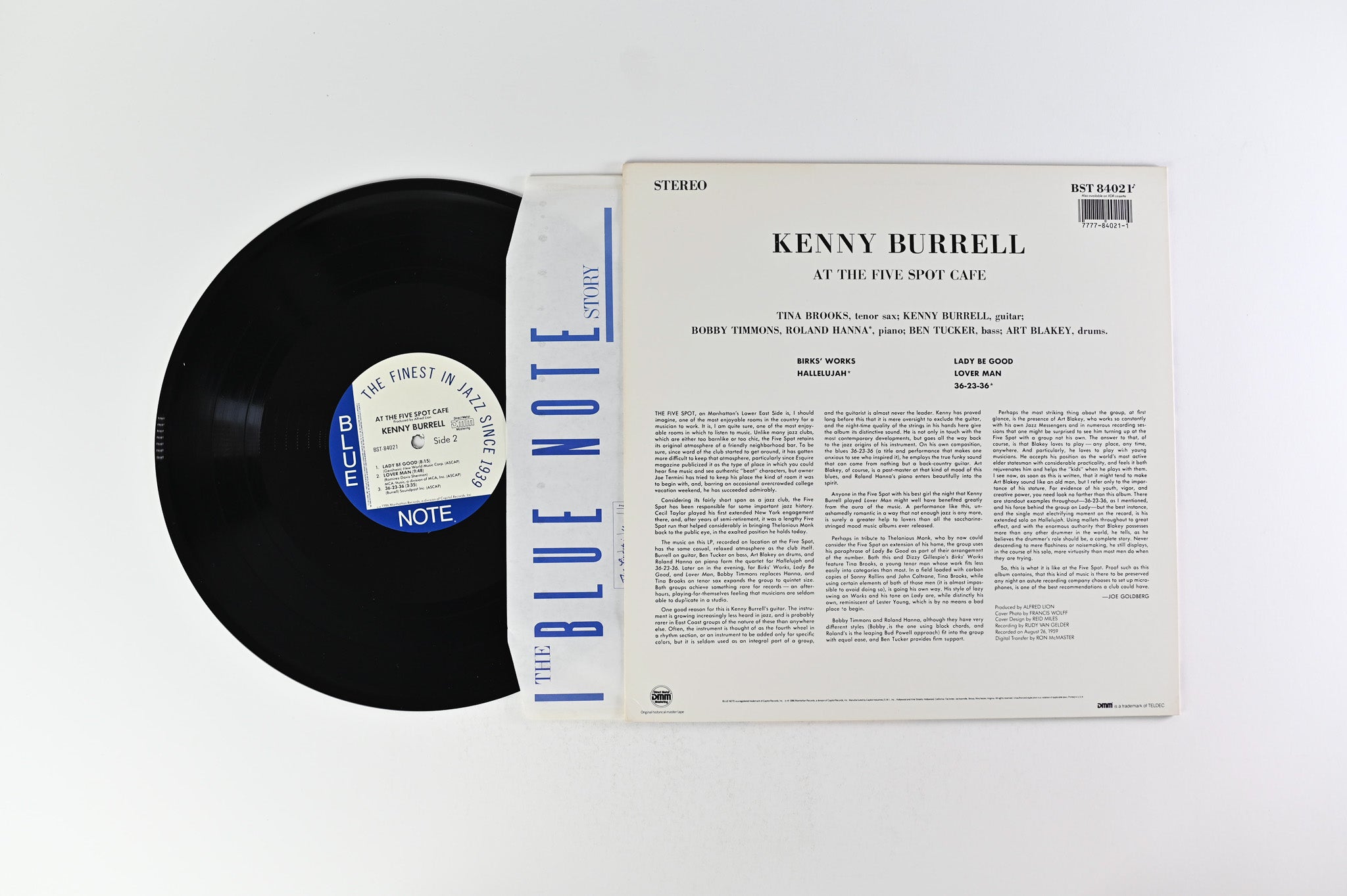 Kenny Burrell - On View At The Five Spot Cafe on Blue Note 1986 DMM Reissue