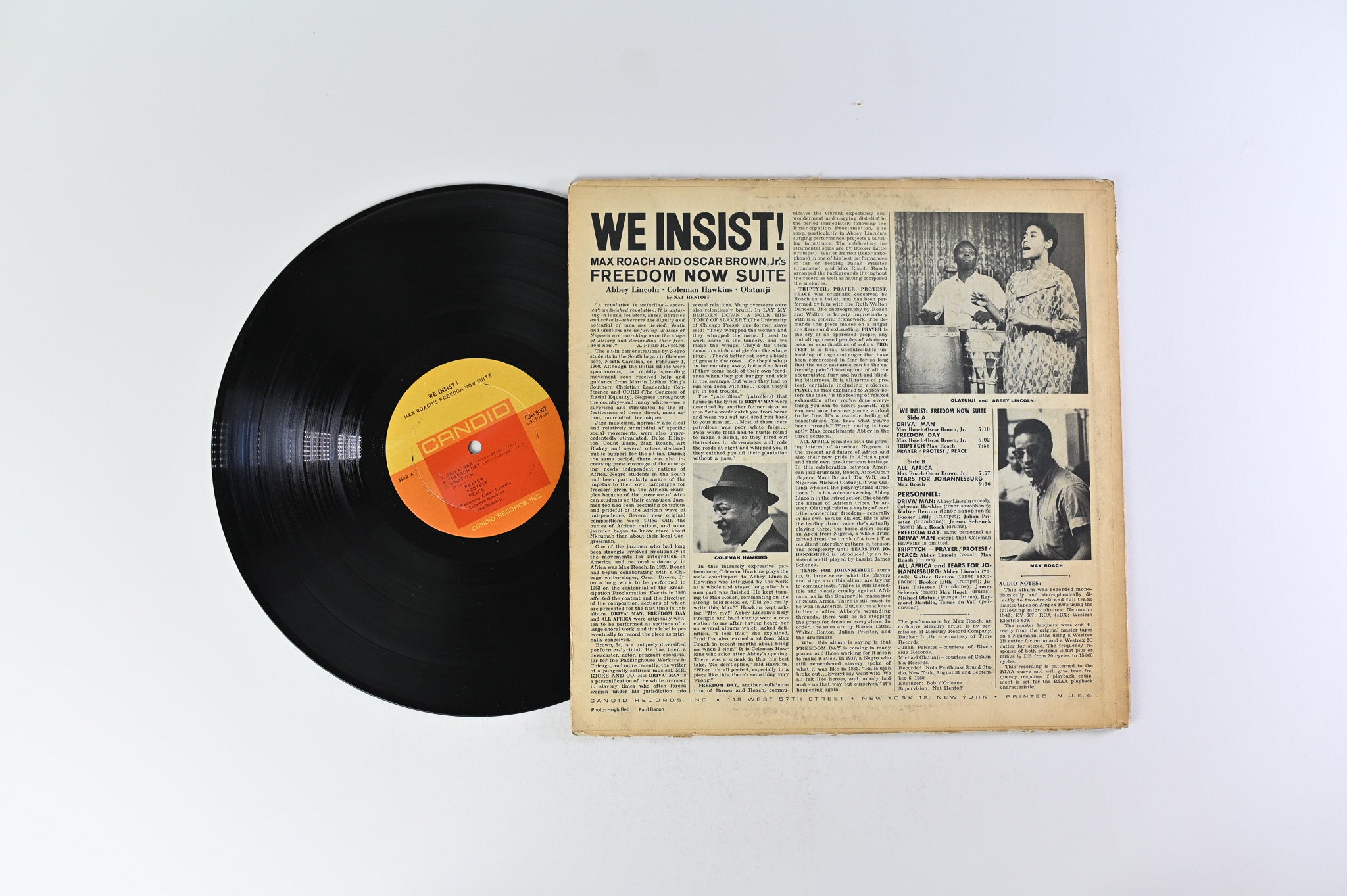 Amazon.com: We Insist! Max Roach's - Freedom Now Suite: CDs