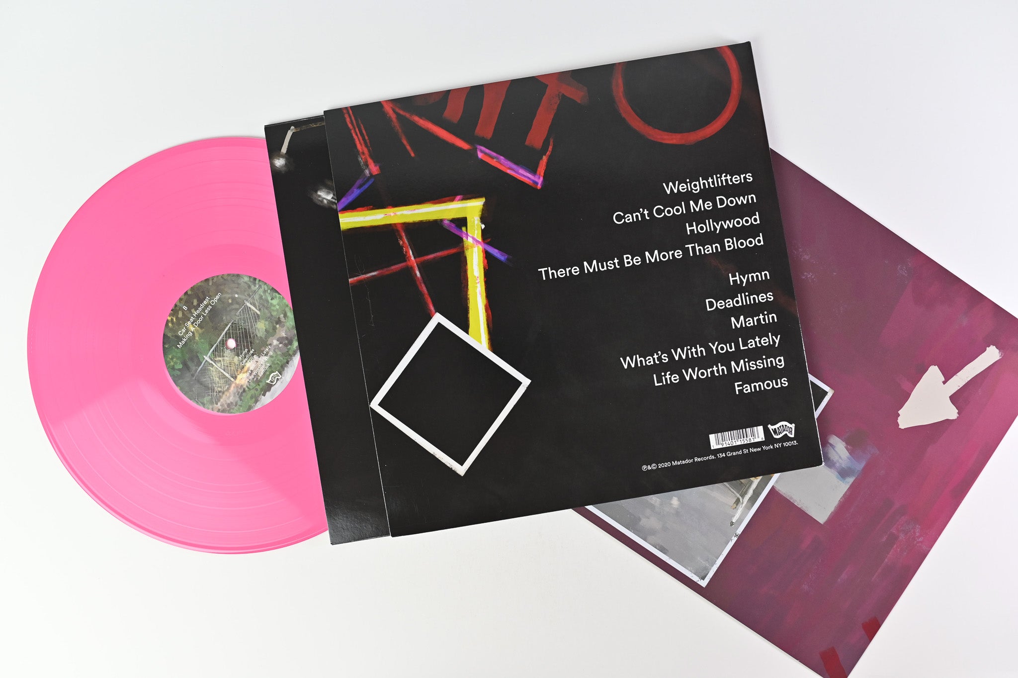 Car Seat Headrest - Making A Door Less Open on Matador Pink Vinyl