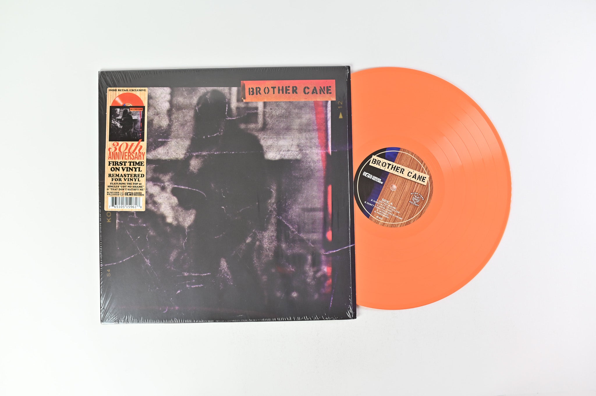 Brother Cane - Brother Cane on Blind Tiger Records - Orange Vinyl