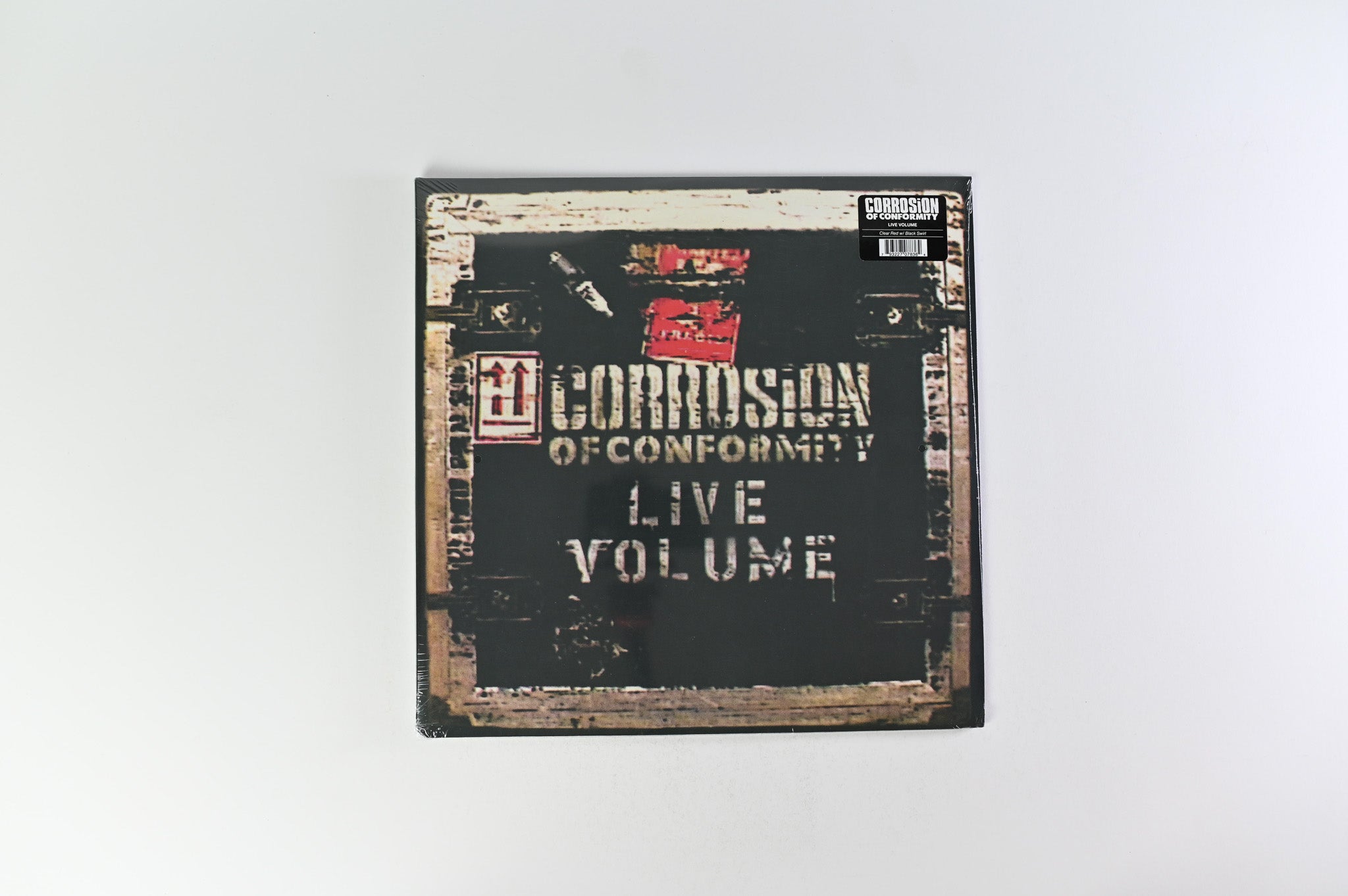 Corrosion Of Conformity - Live Volume on BMG Ltd Clear Red w/ Black Swirl Reissue Sealed