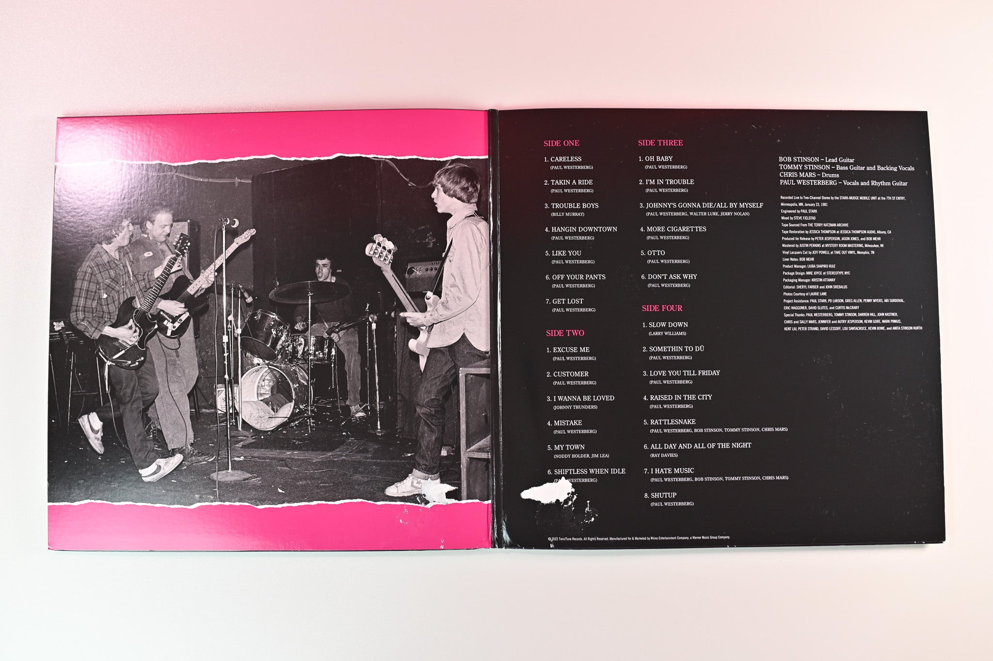 The Replacements - Unsuitable For Airplay - The Lost KFAI Concert on Rhino Records - RSD 2022