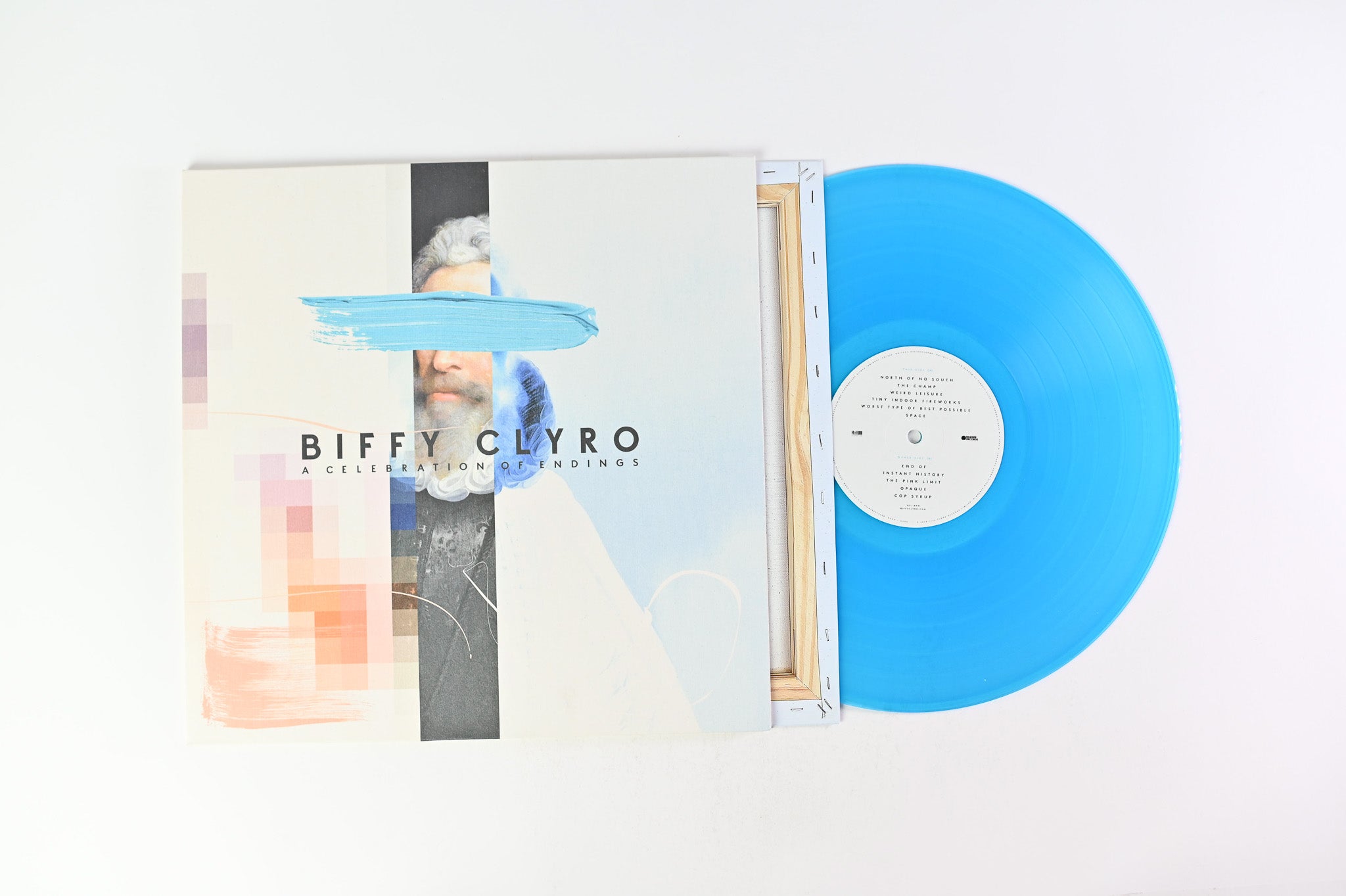 Biffy Clyro - A Celebration Of Endings on 14th Floor Records / Warner - Blue Vinyl