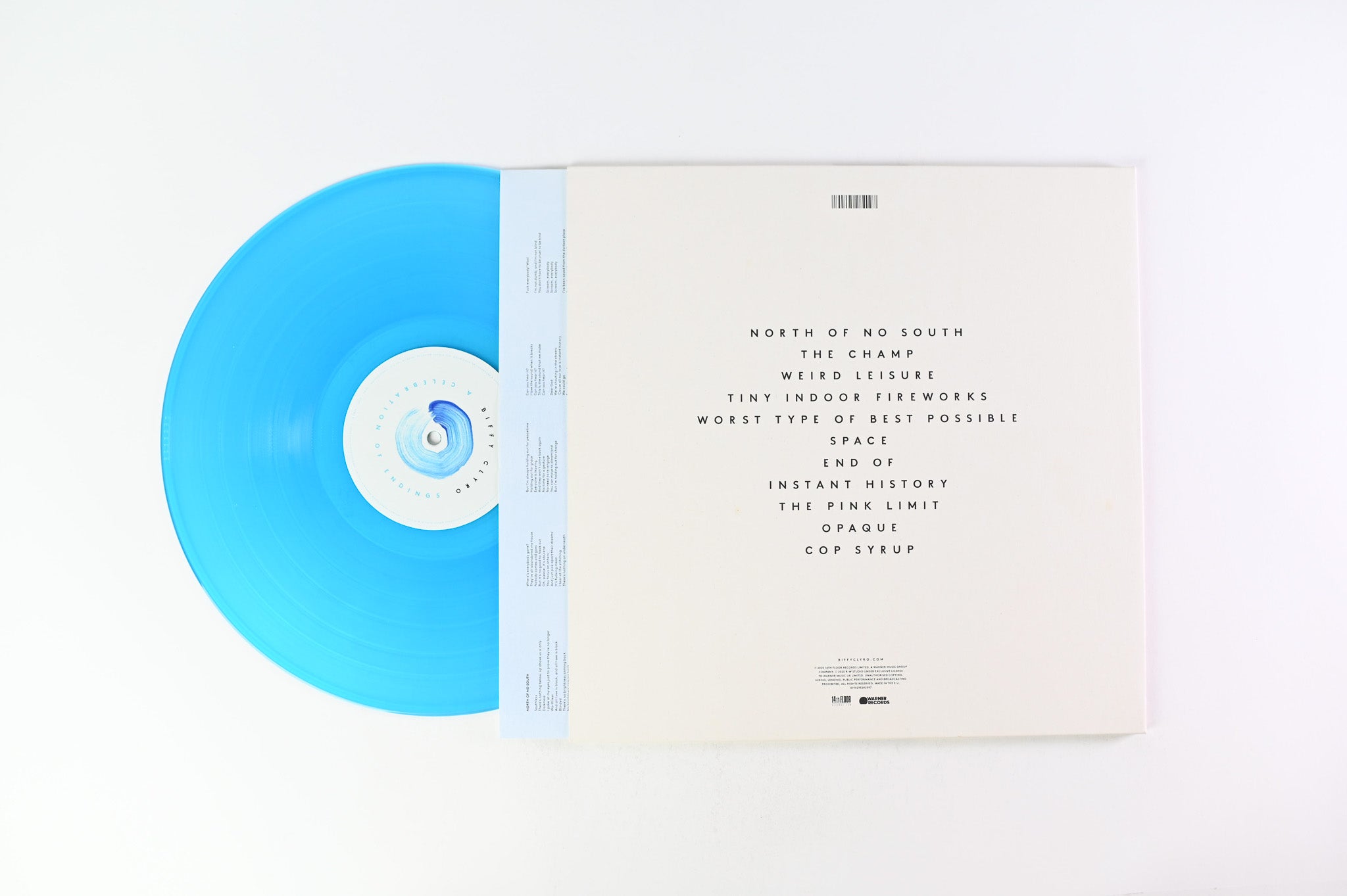 Biffy Clyro - A Celebration Of Endings on 14th Floor Records / Warner - Blue Vinyl