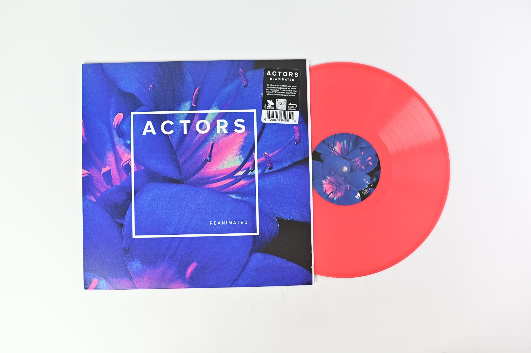 ACTORS - Reanimated on Artoffact Records - Pink Vinyl