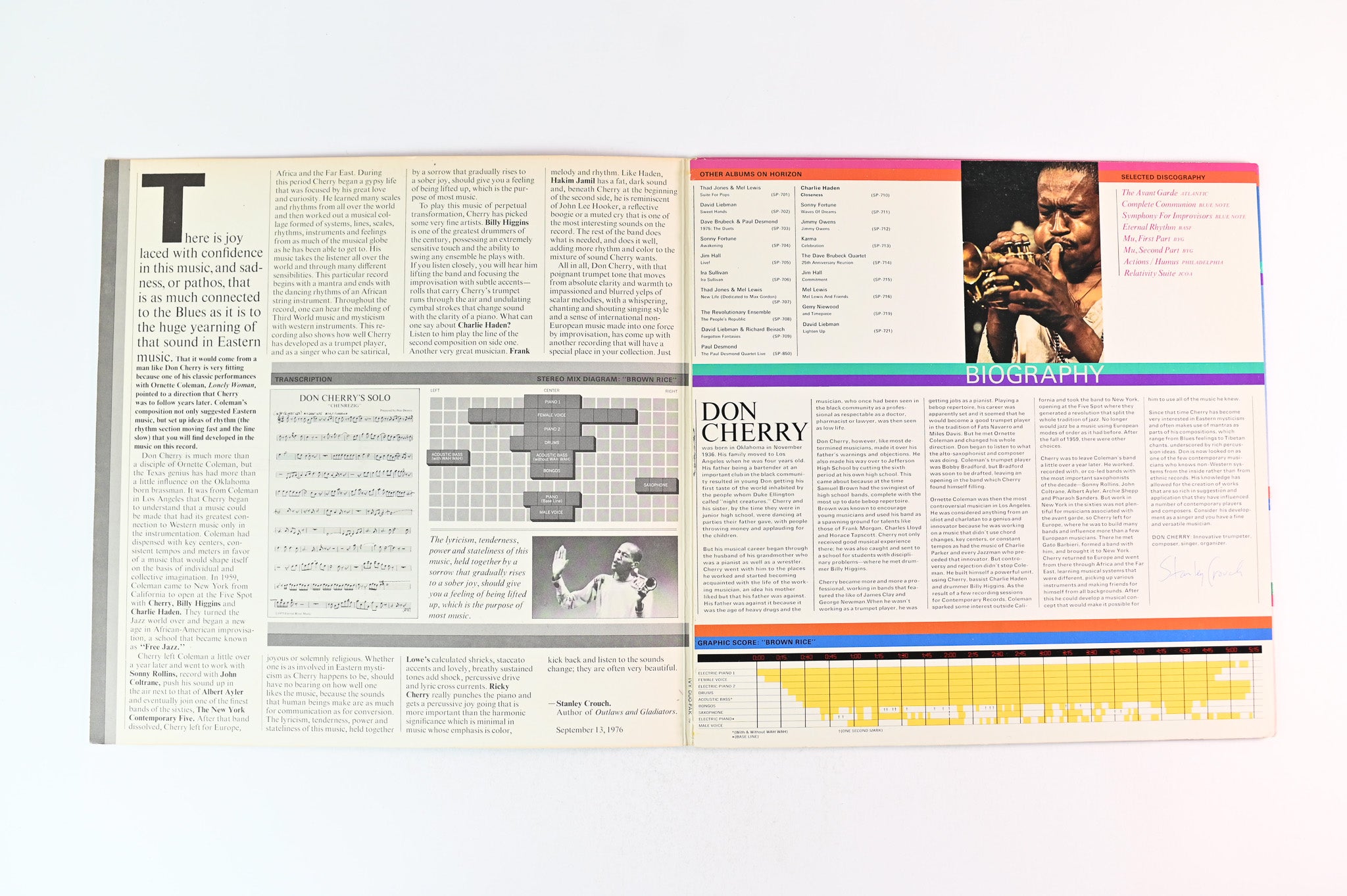 Don Cherry - Don Cherry on Horizon Promo