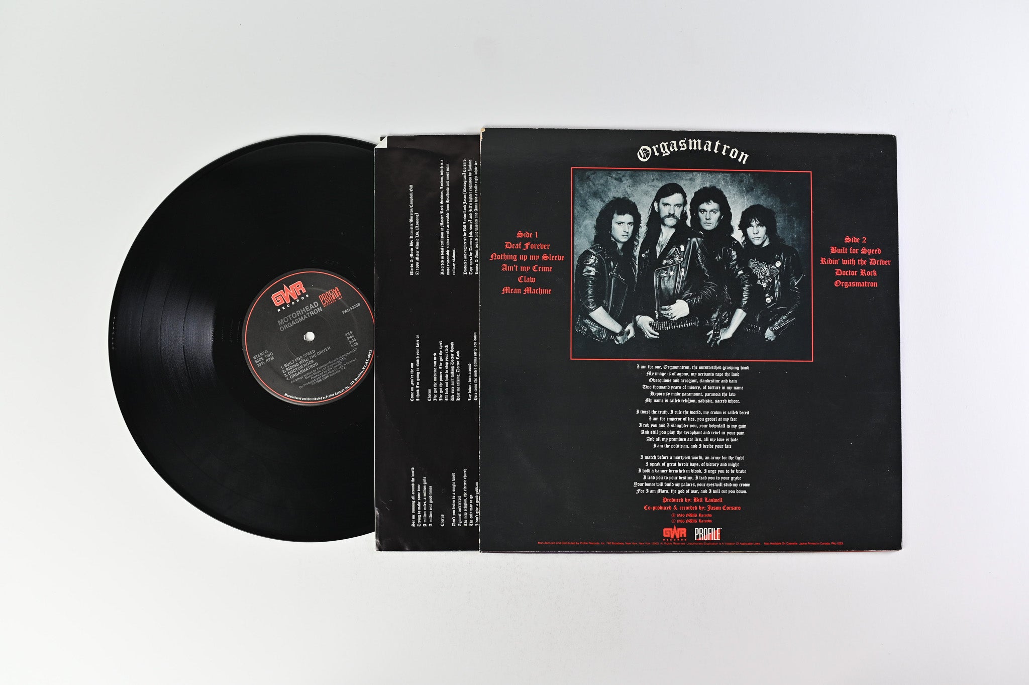 Motörhead - Orgasmatron on GWR