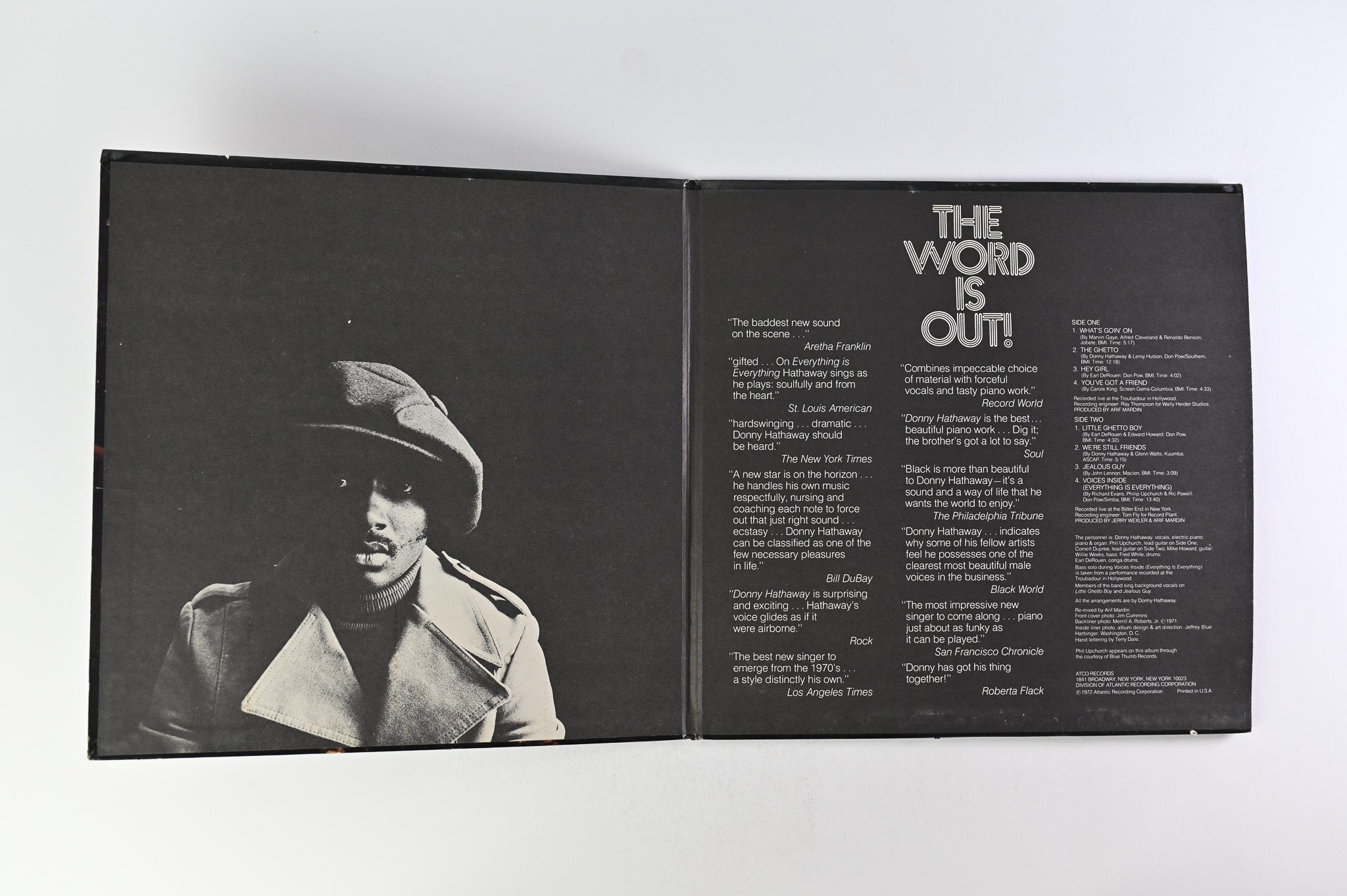 Donny Hathaway - Live on Atlantic Promo